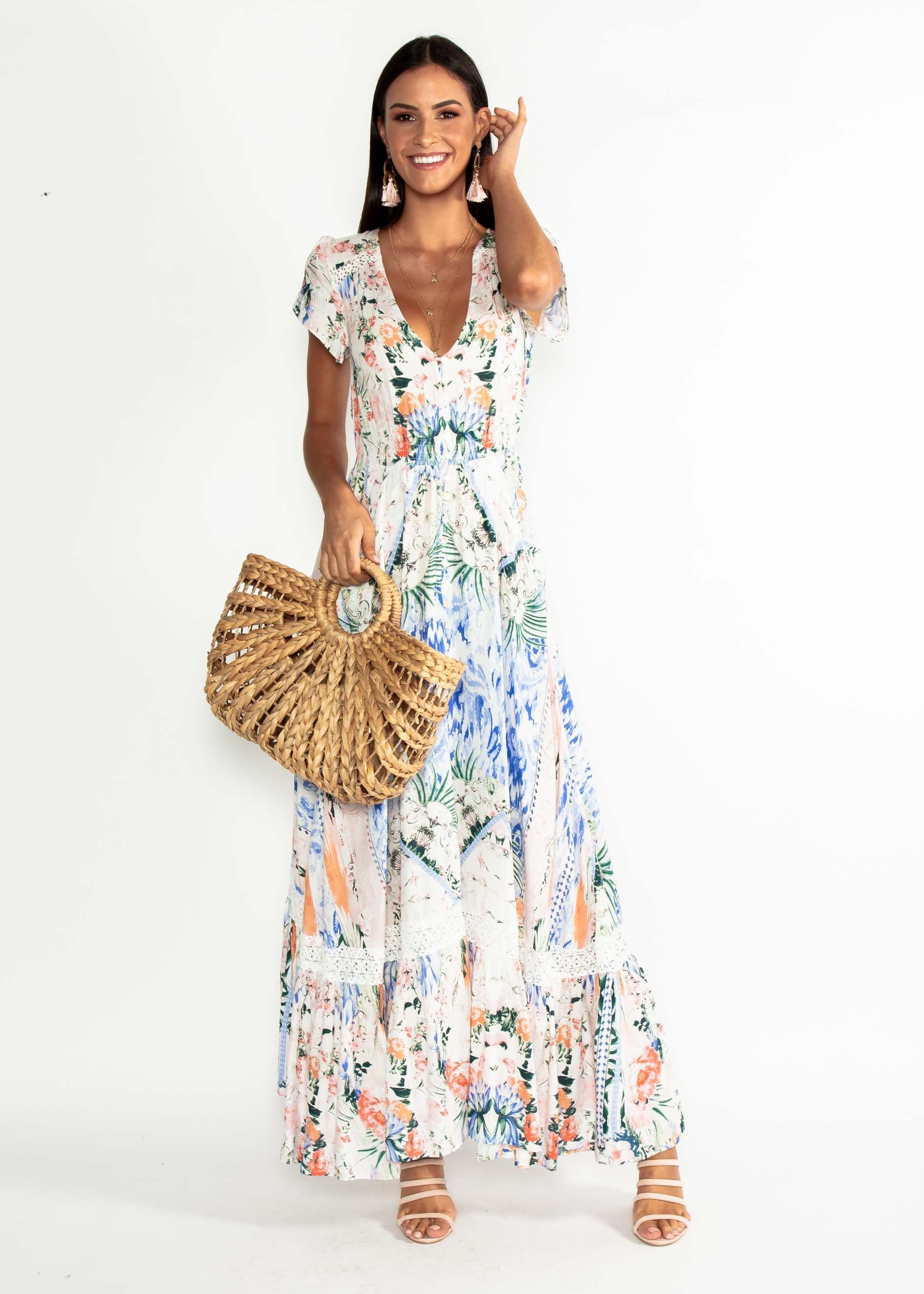 Carmen Maxi Dress - Caesar