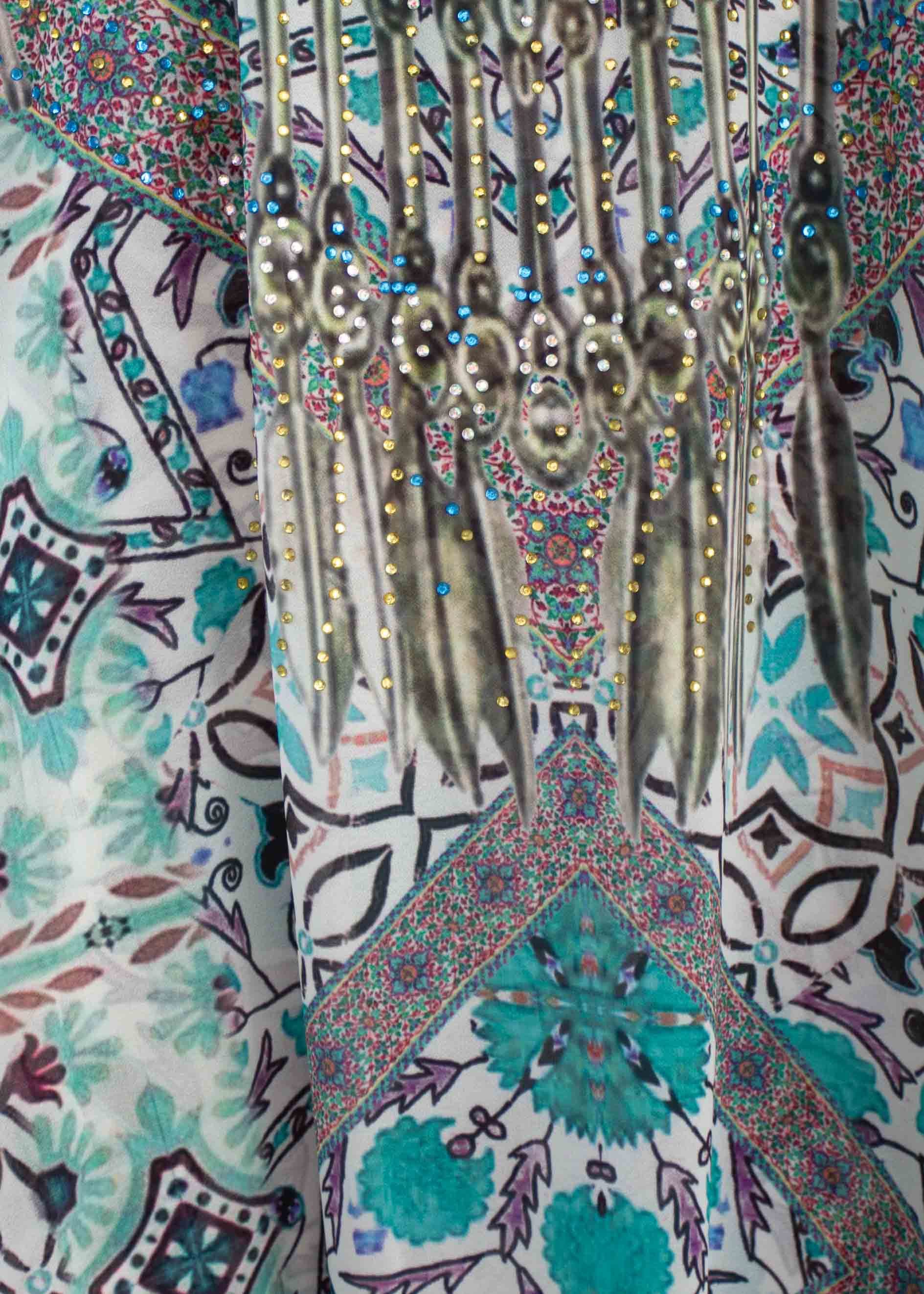 Lost Lotus Chiffon Maxi - Havana
