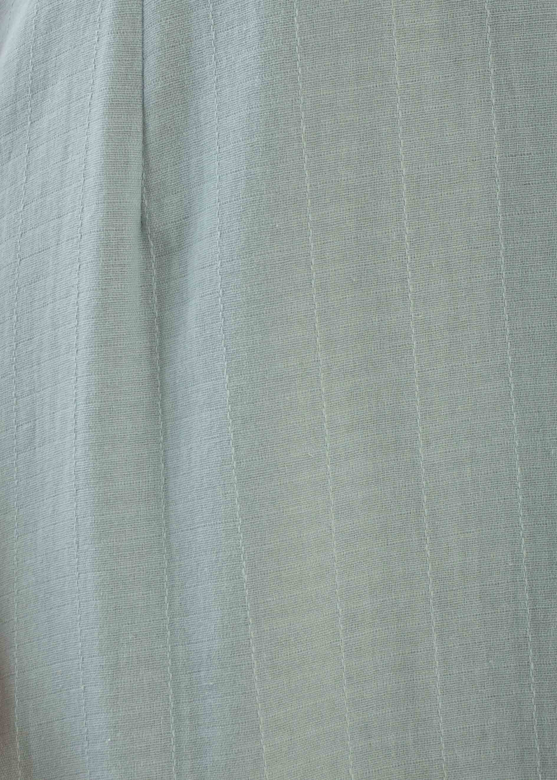 Amberle Linen-Blend Midi Dress - Sage