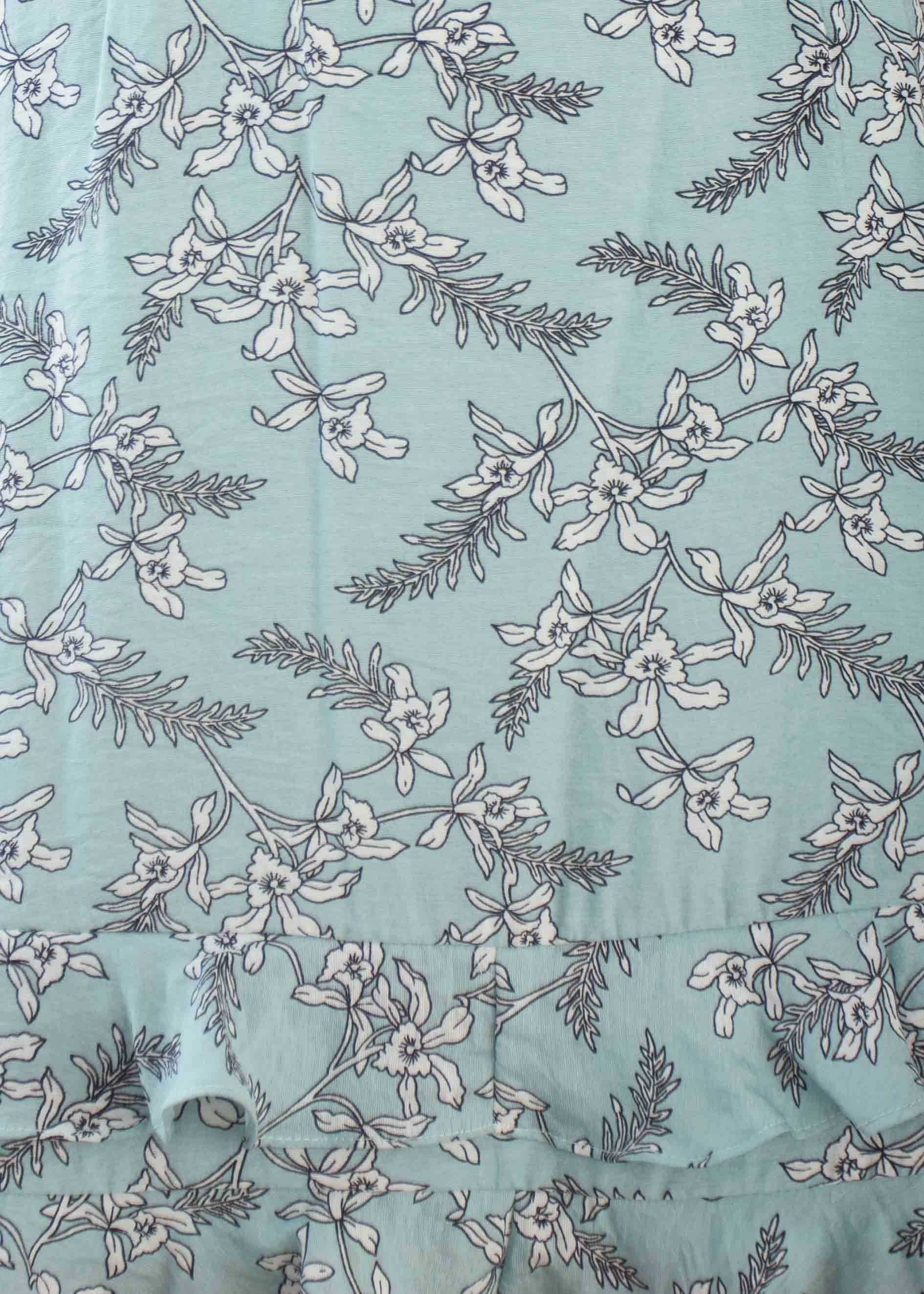 See Me Now Dress - Mint Floral
