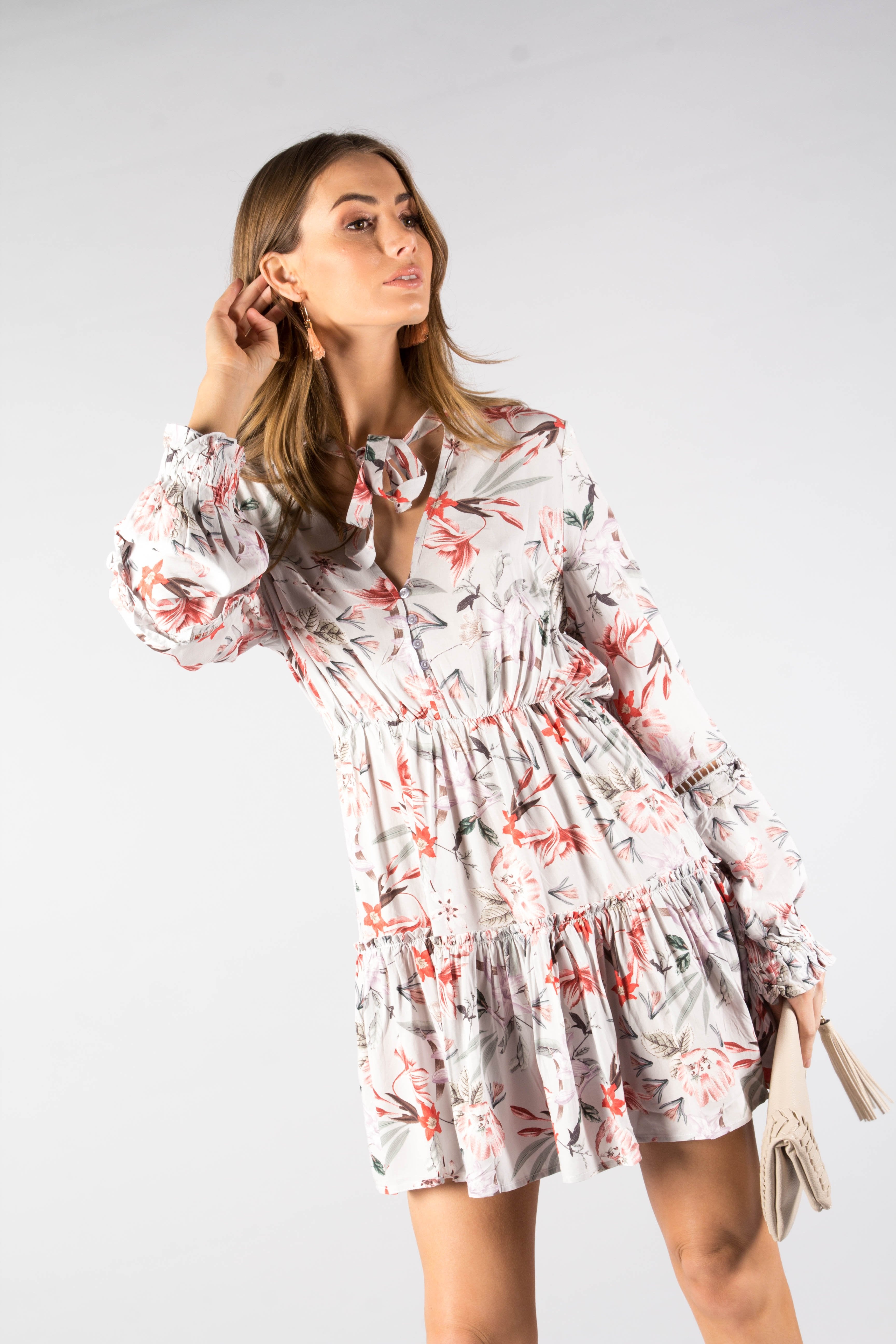 Rose Swing Dress - Dion