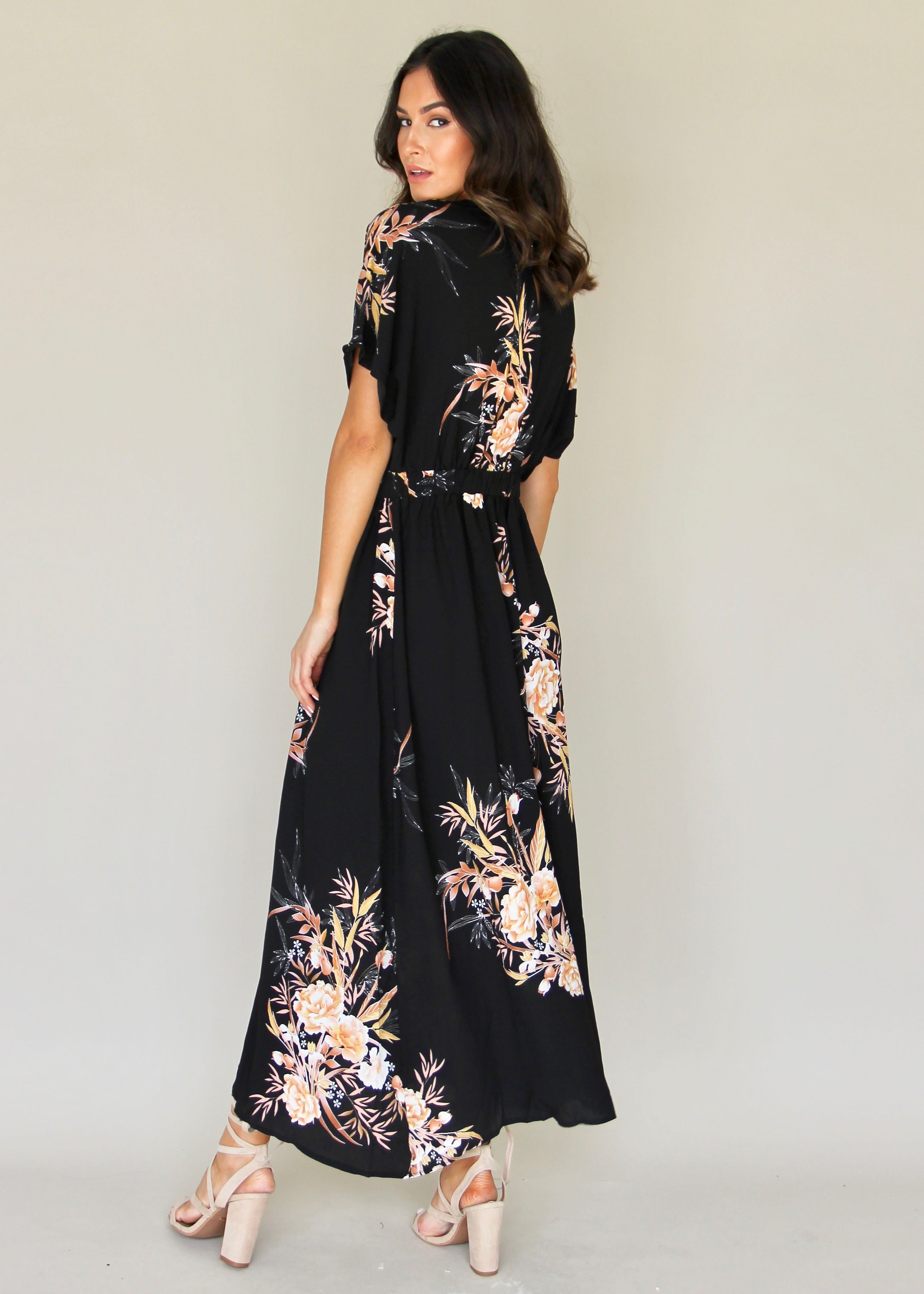 Idaho Maxi Dress - Black