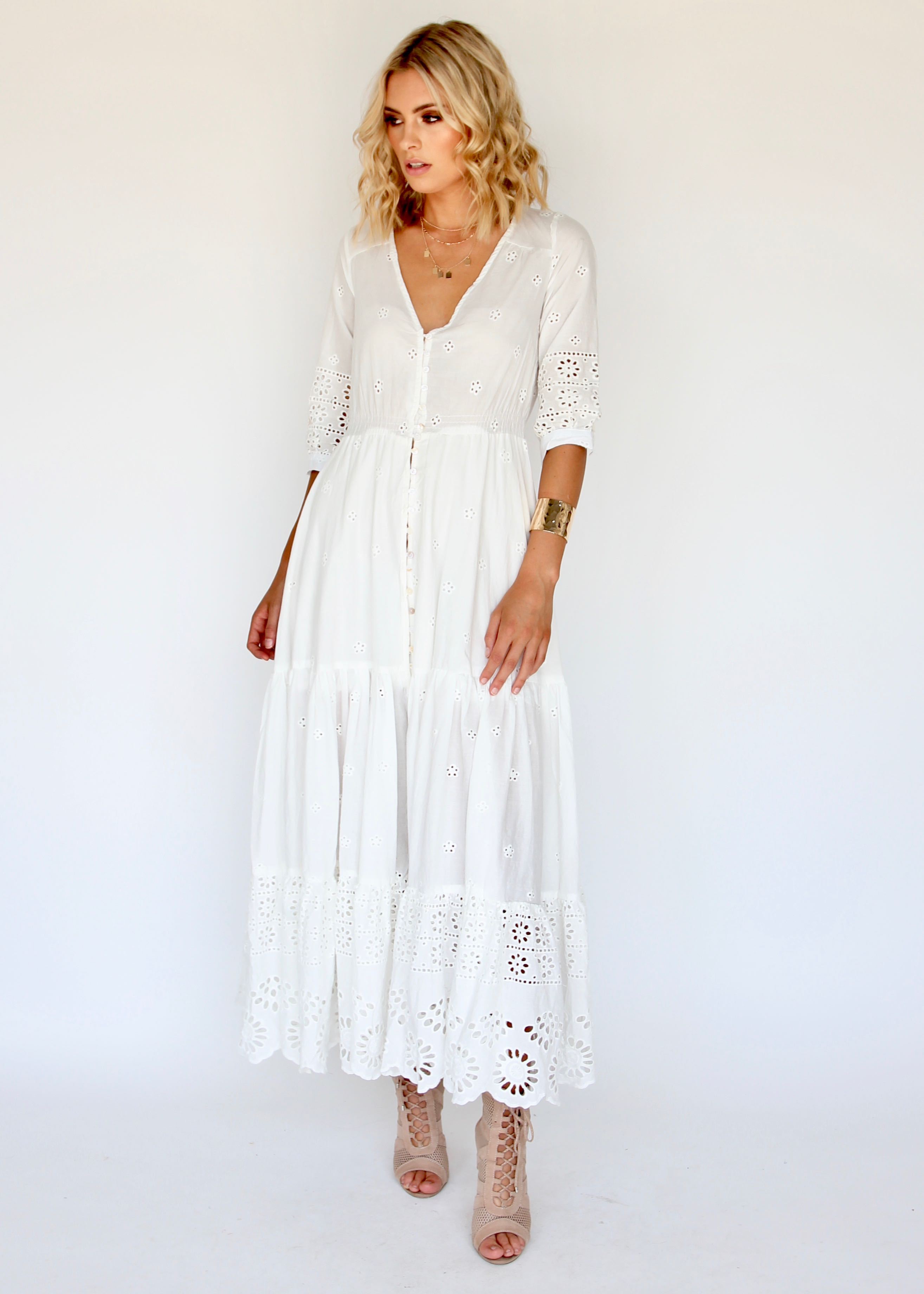 Verona Maxi Dress - White