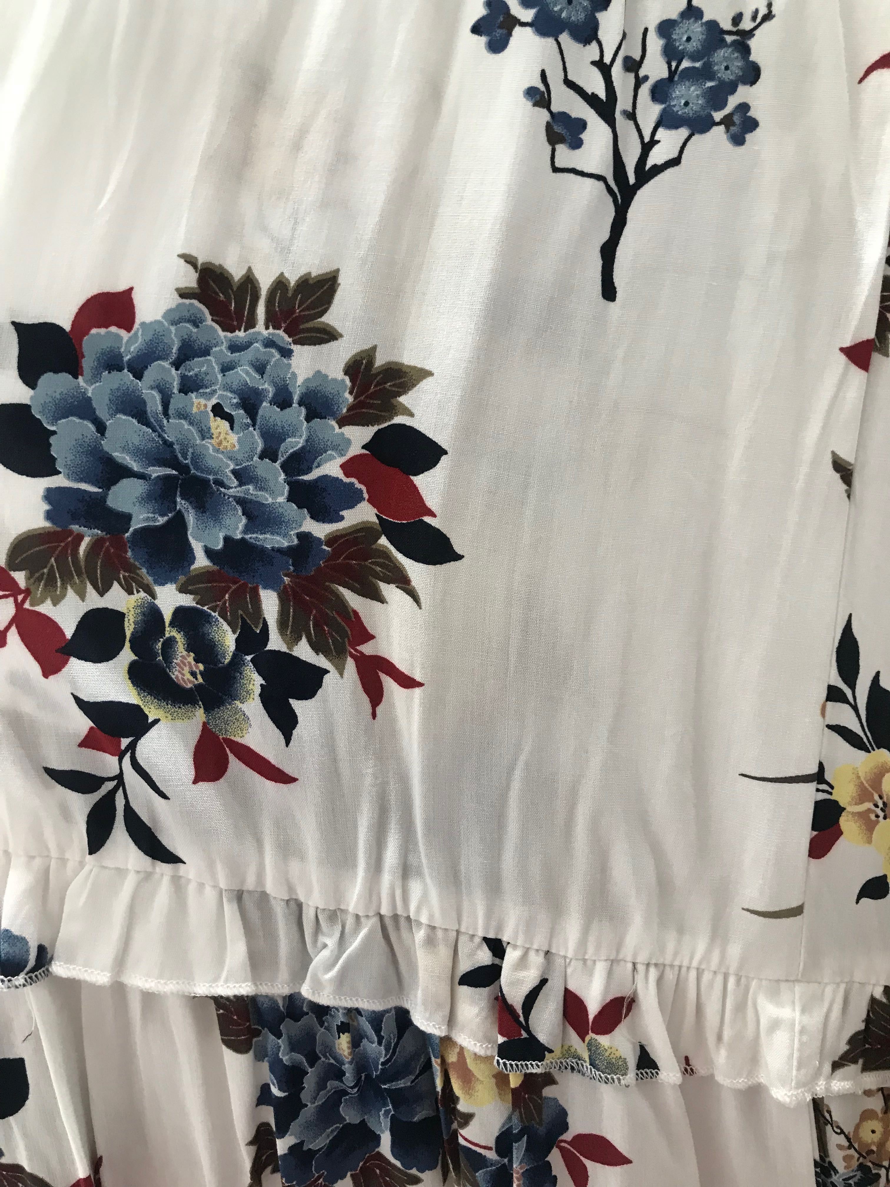 Lucina Strapless Maxi Dress - Blue Petal