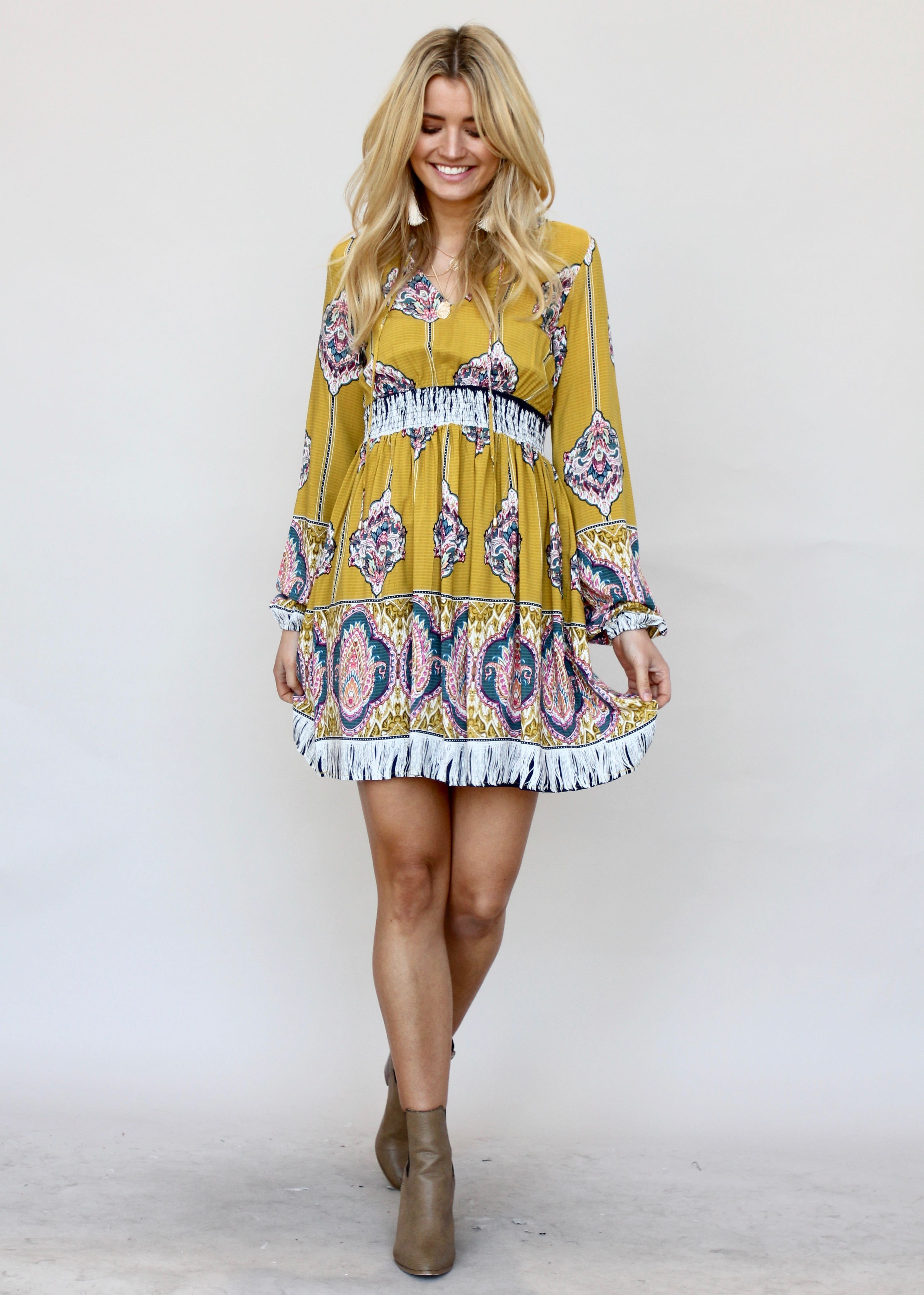 Te Amo Swing Dress - Katana