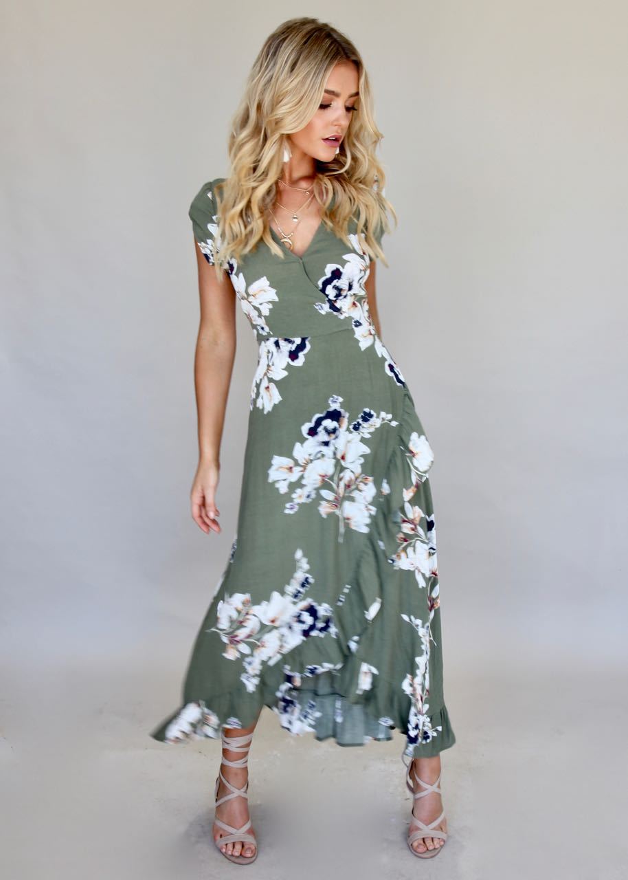Soul To Soul Dress - Khaki
