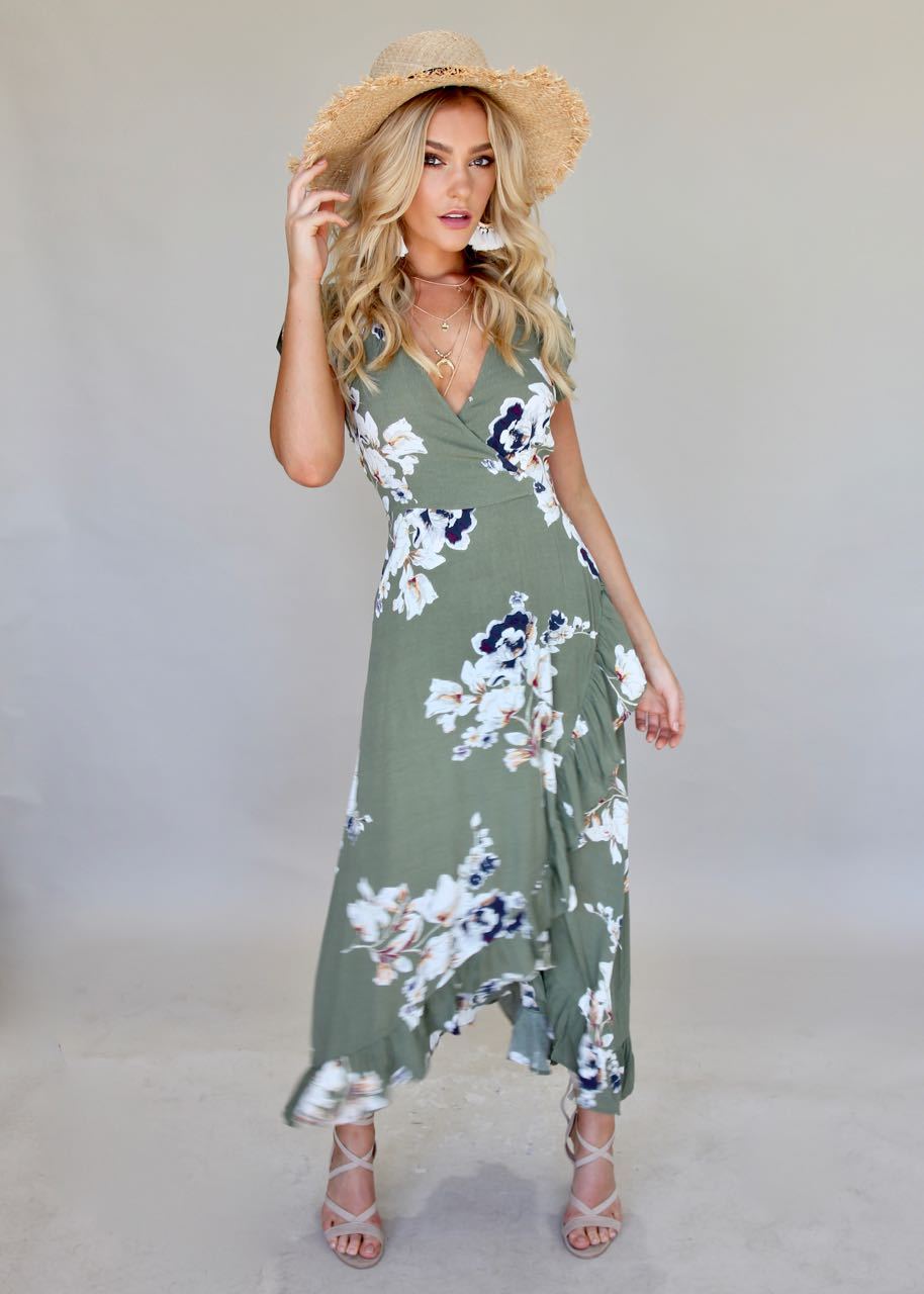 Soul To Soul Dress - Khaki
