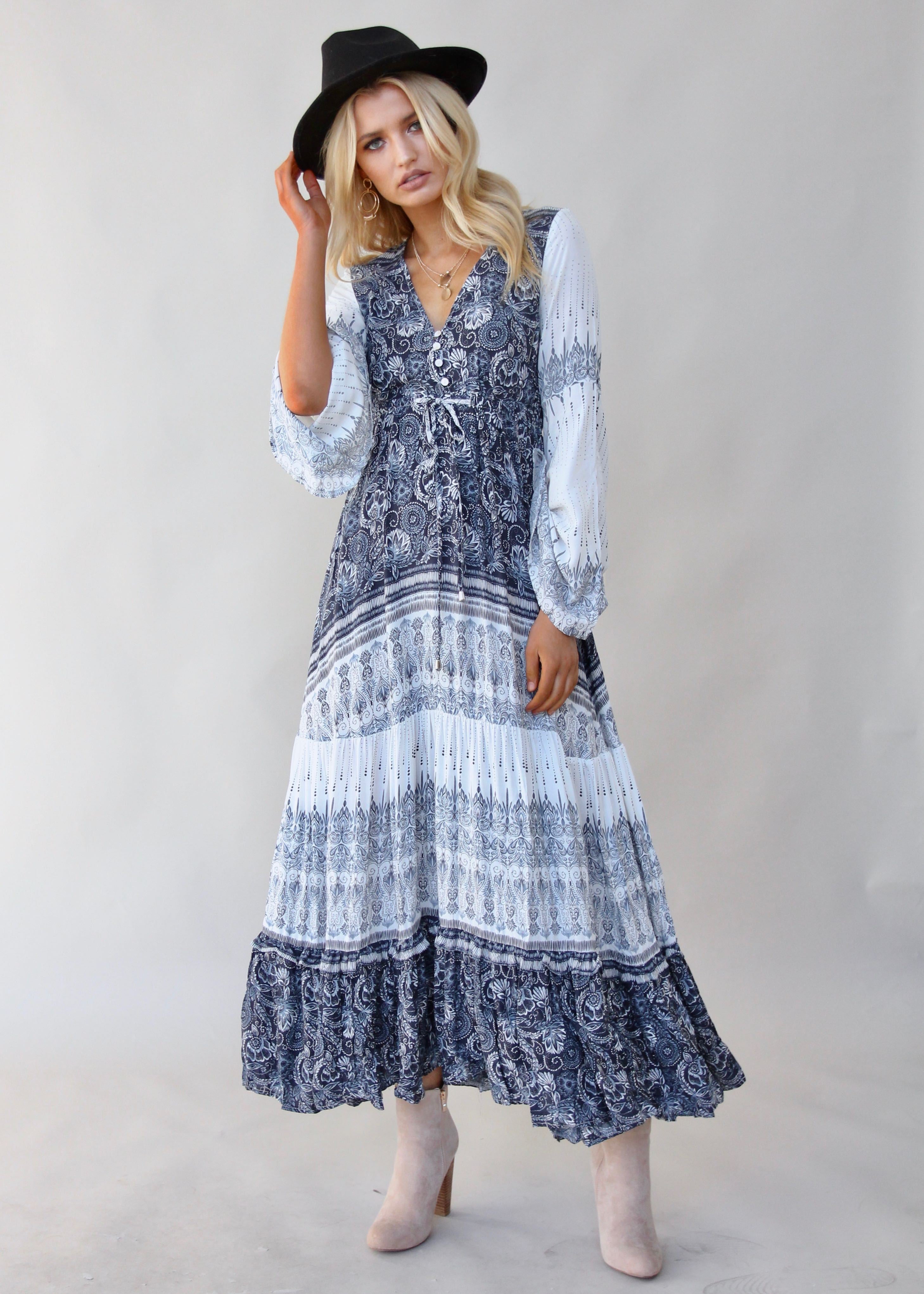 Tyde Maxi Dress - Leona