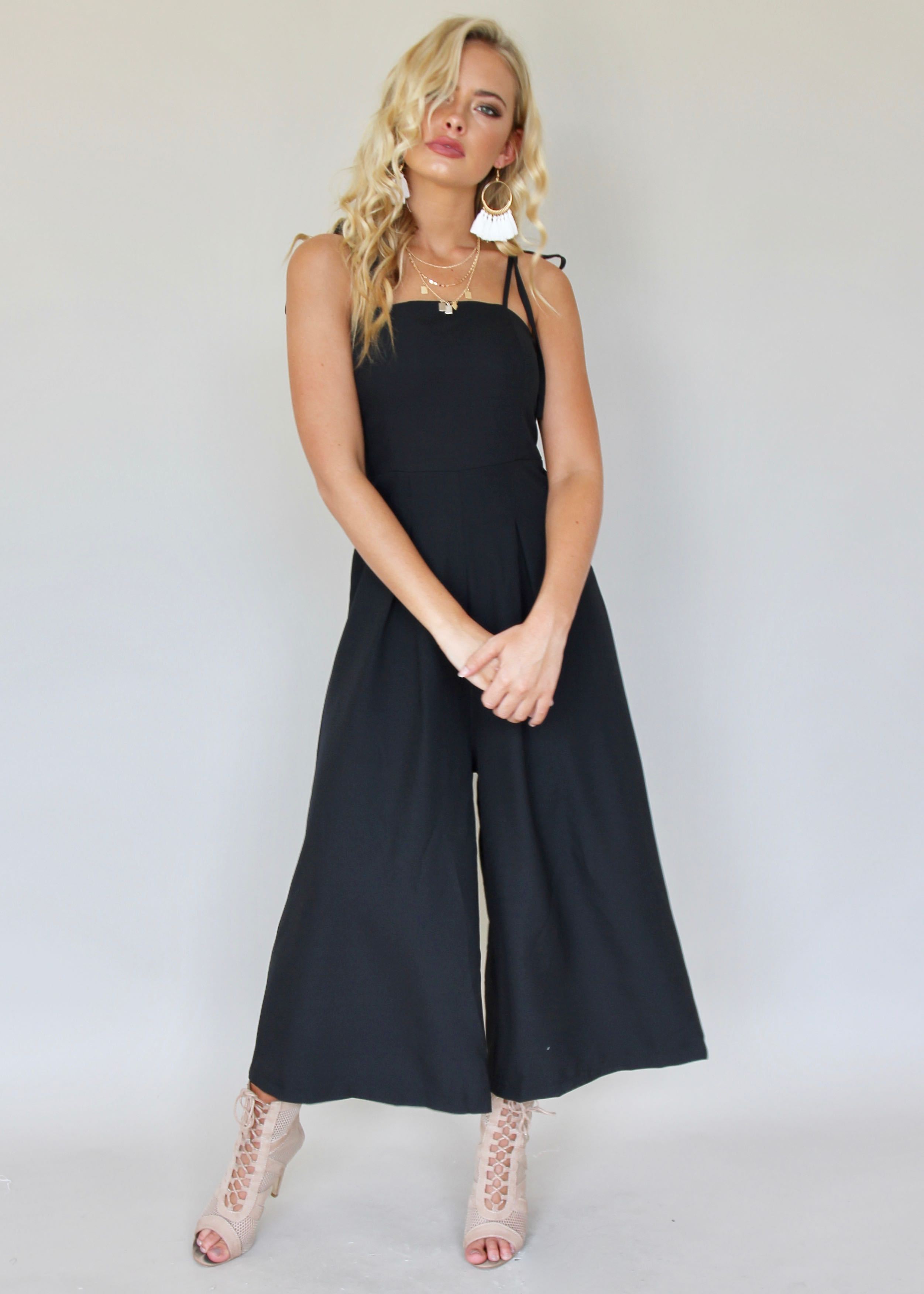 Better In Time Pantsuit - Black