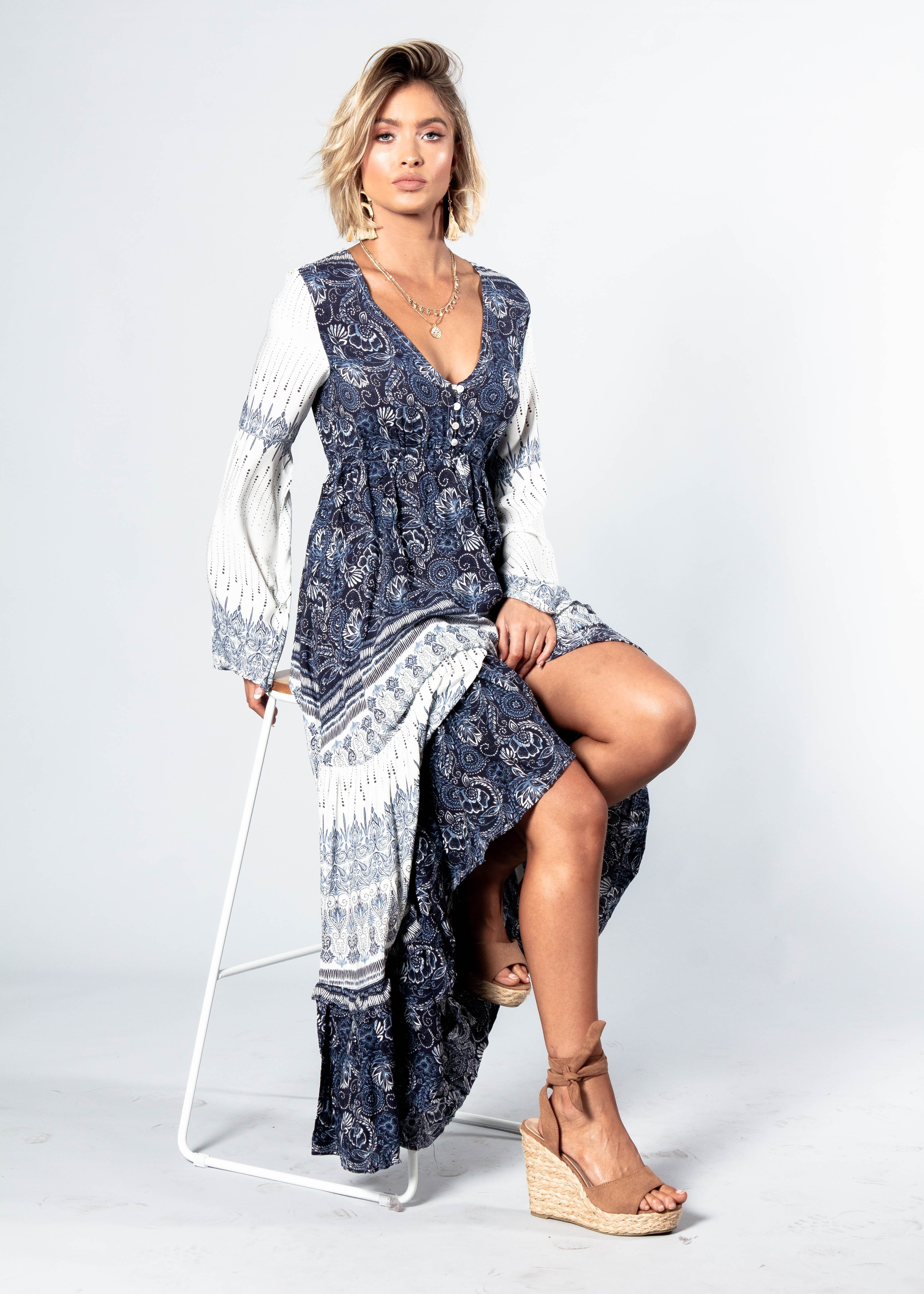 Tyde Maxi Dress - Leona