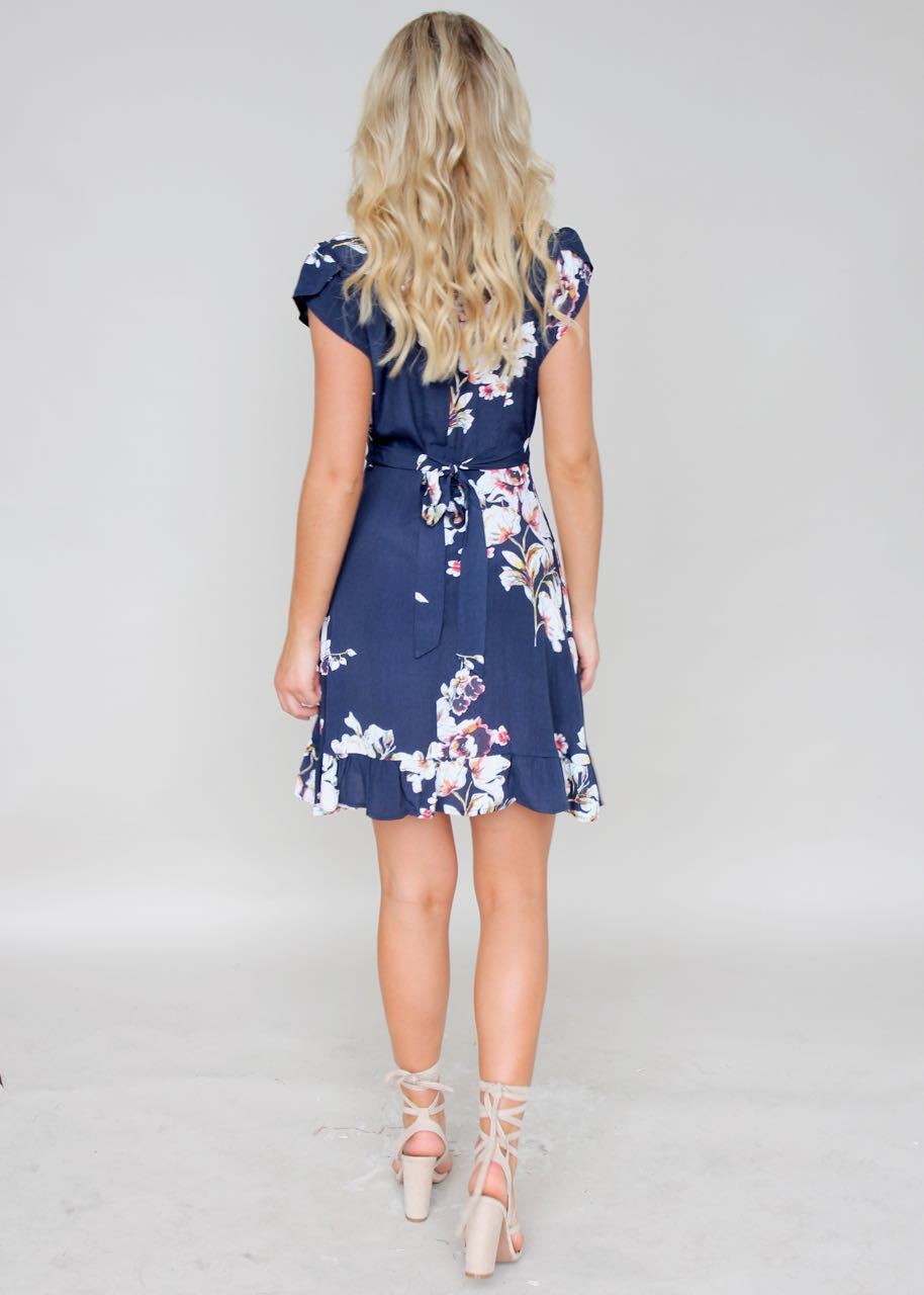 New Beginning Swing Dress - Roses