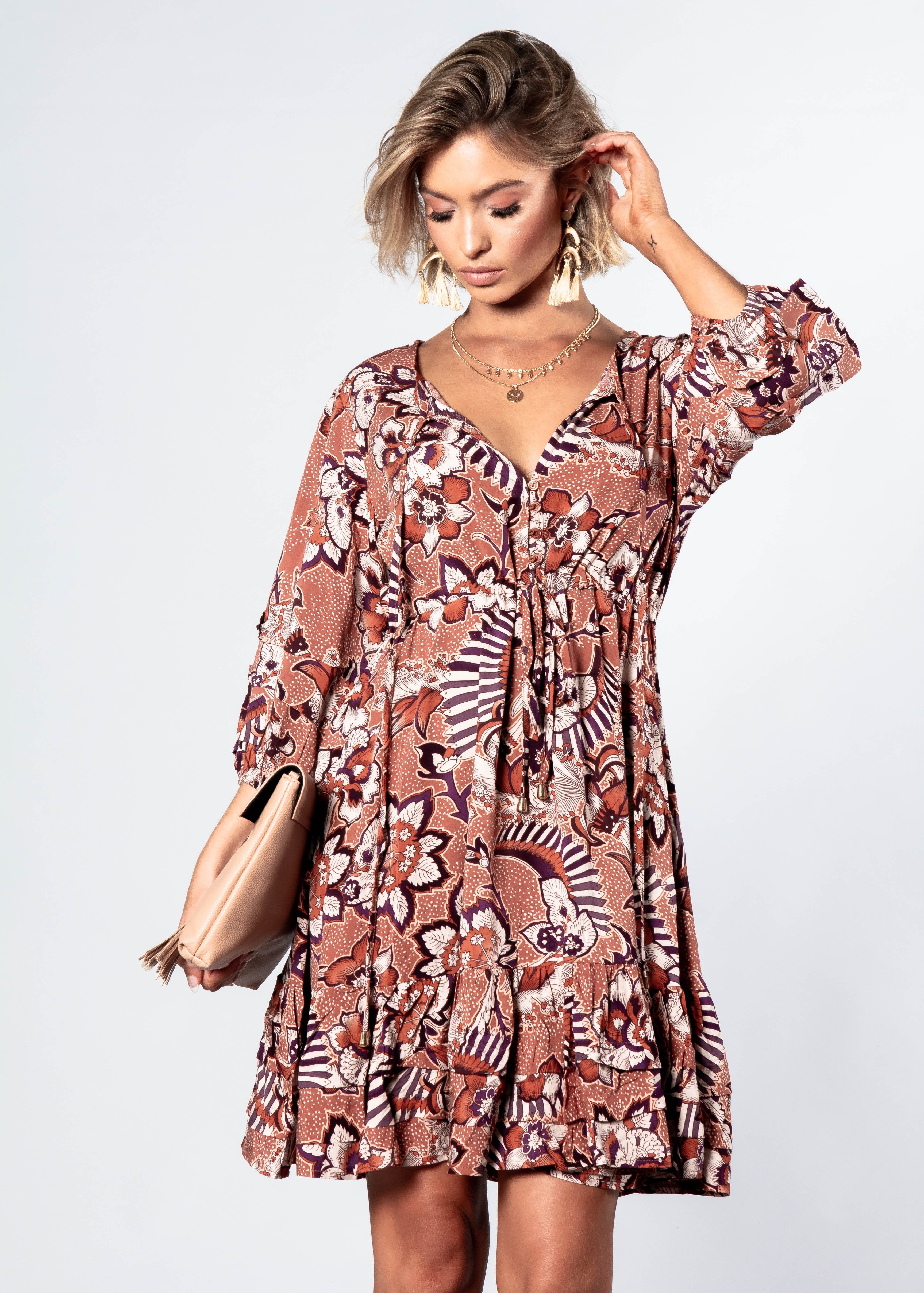 Faith Mini Dress - Kingston