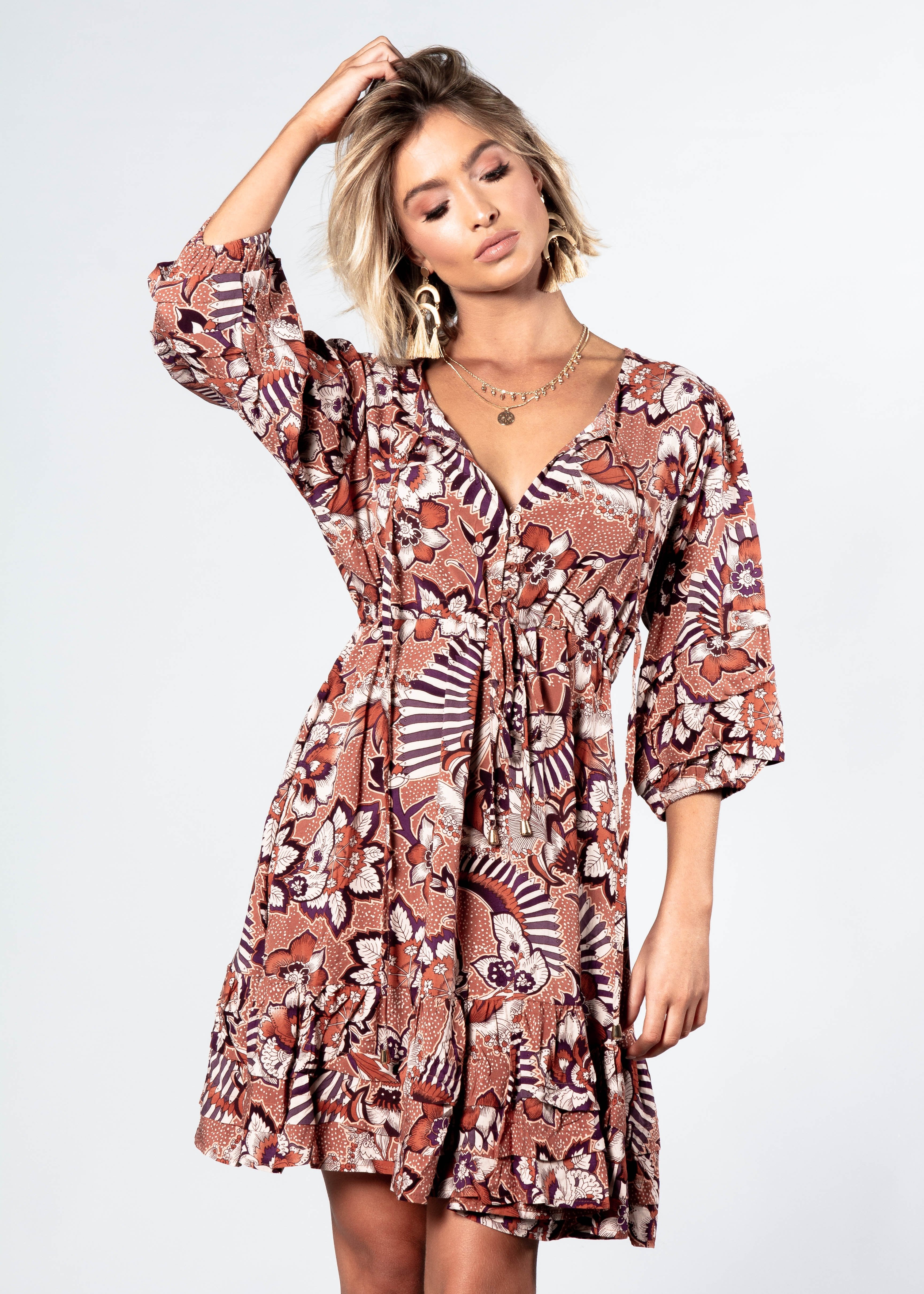 Faith Mini Dress - Kingston