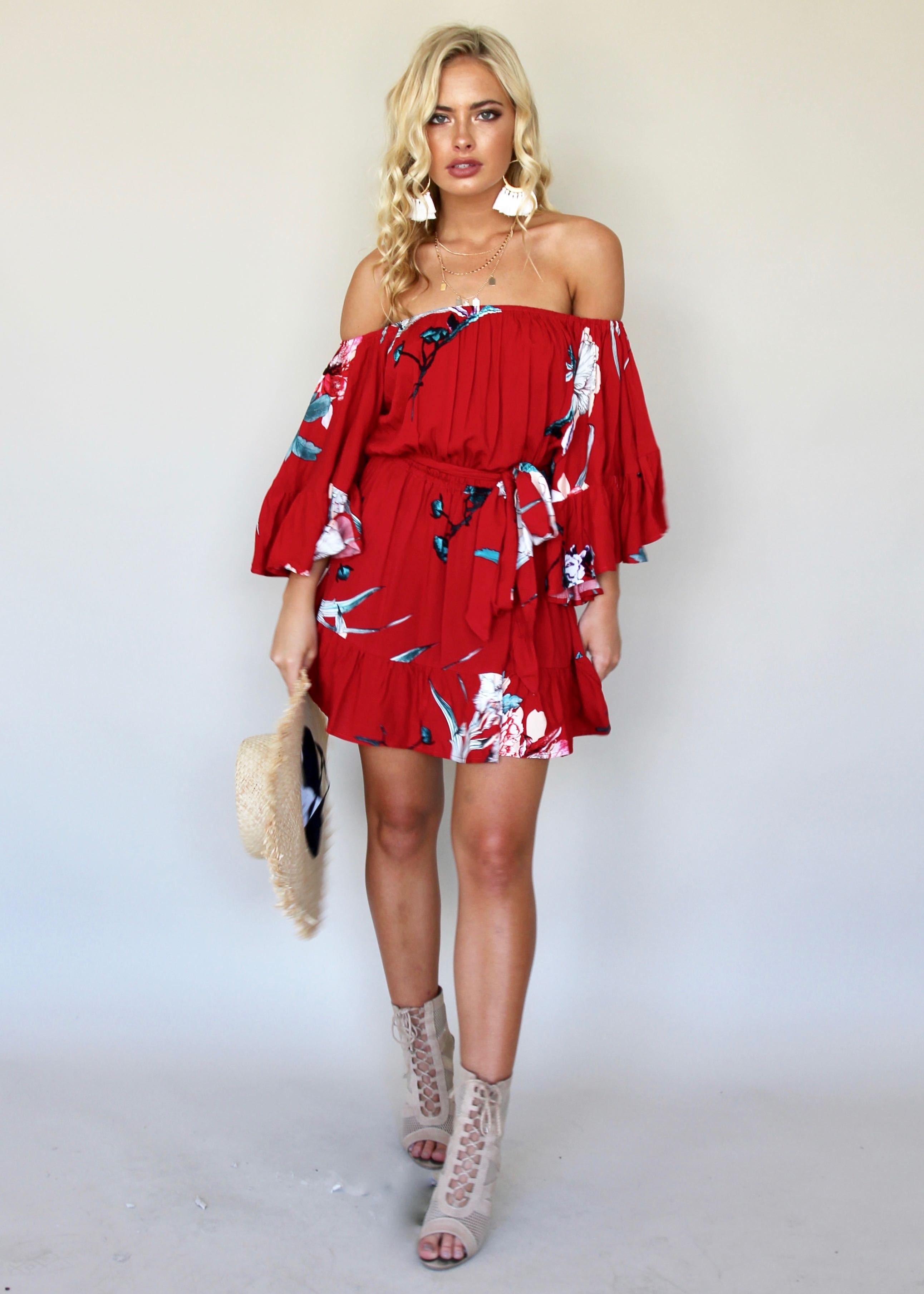 Jasmine Mini Dress - Lovers Passion