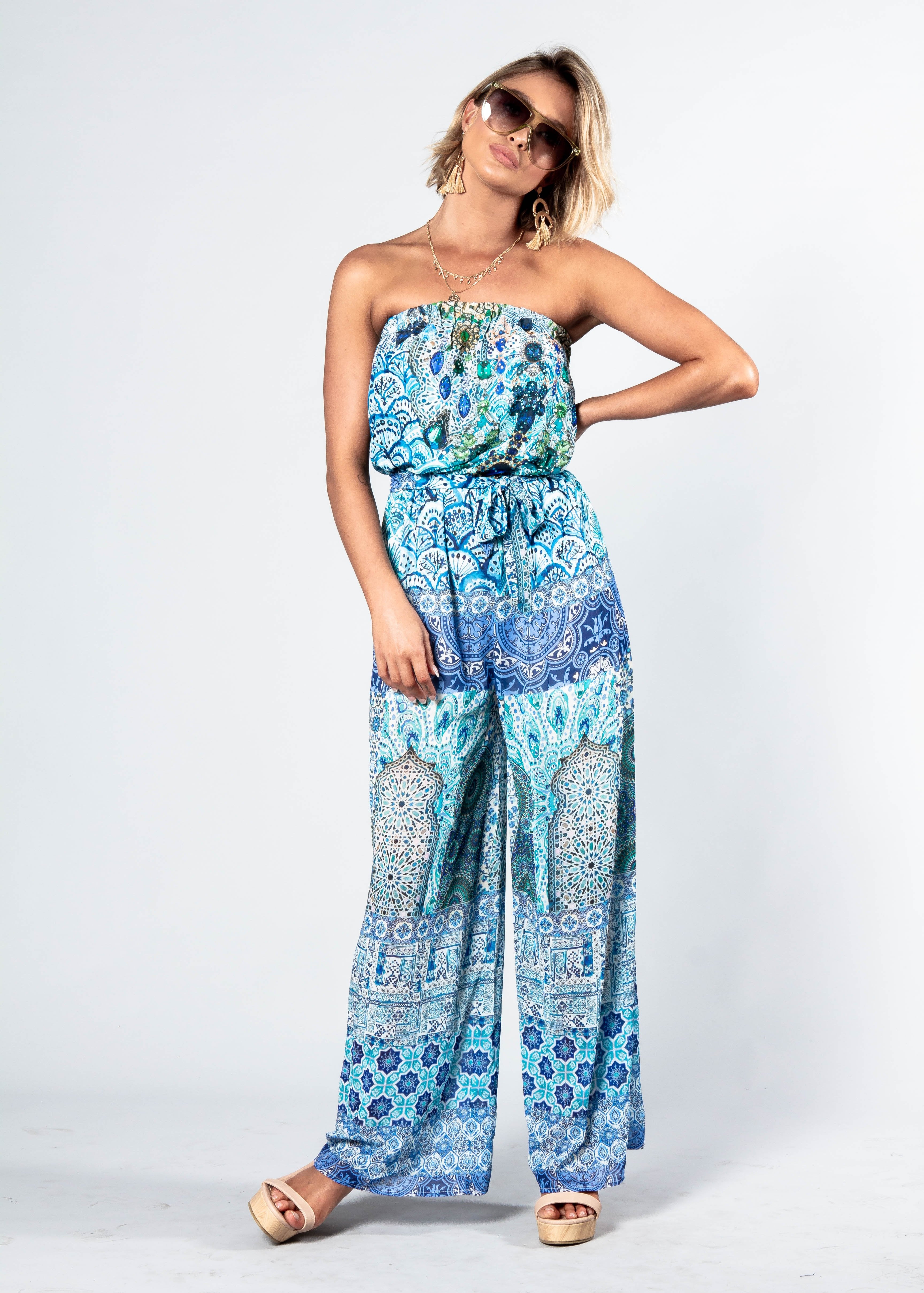 Small Talk Pantsuit - Avalon