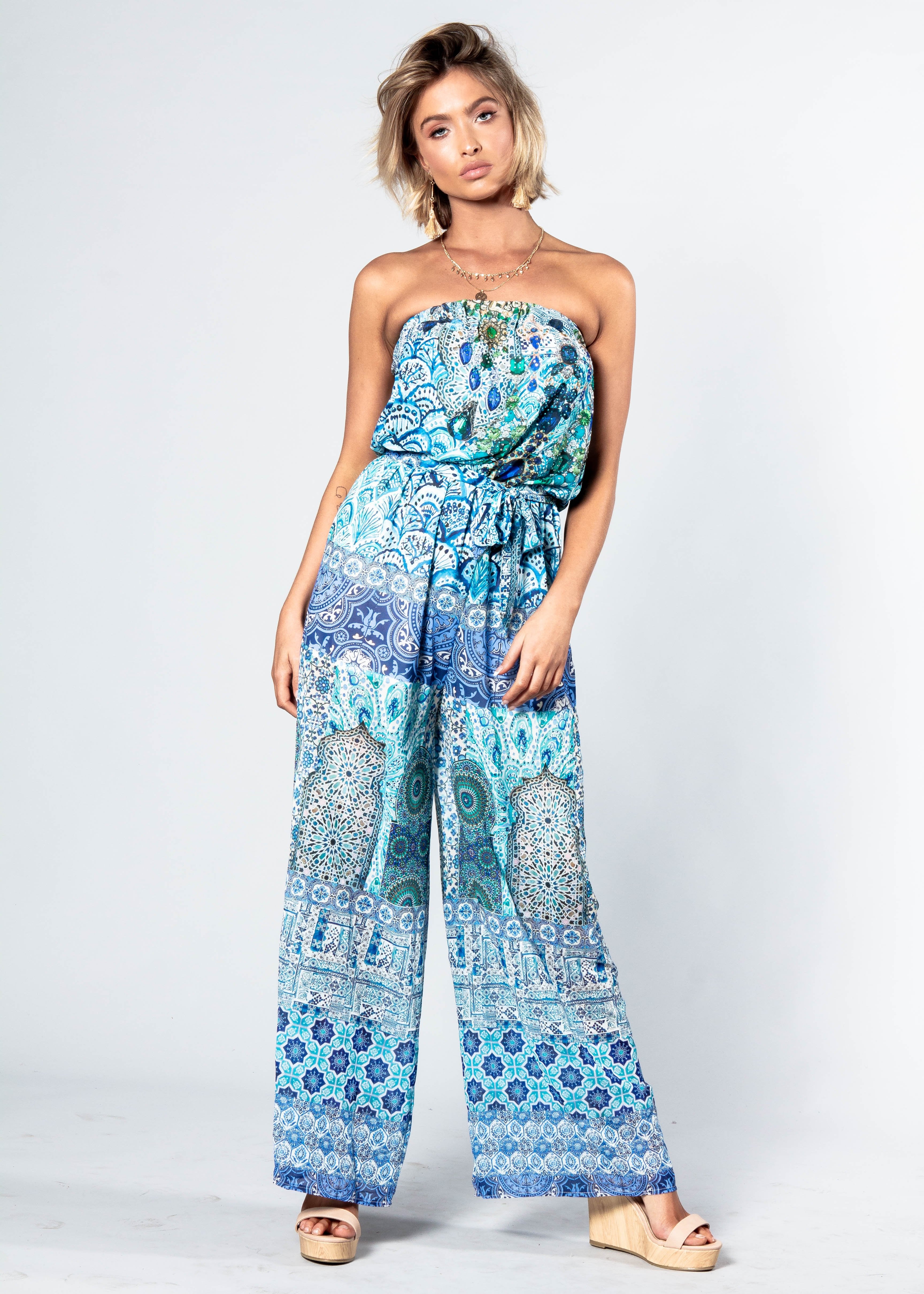 Small Talk Pantsuit - Avalon