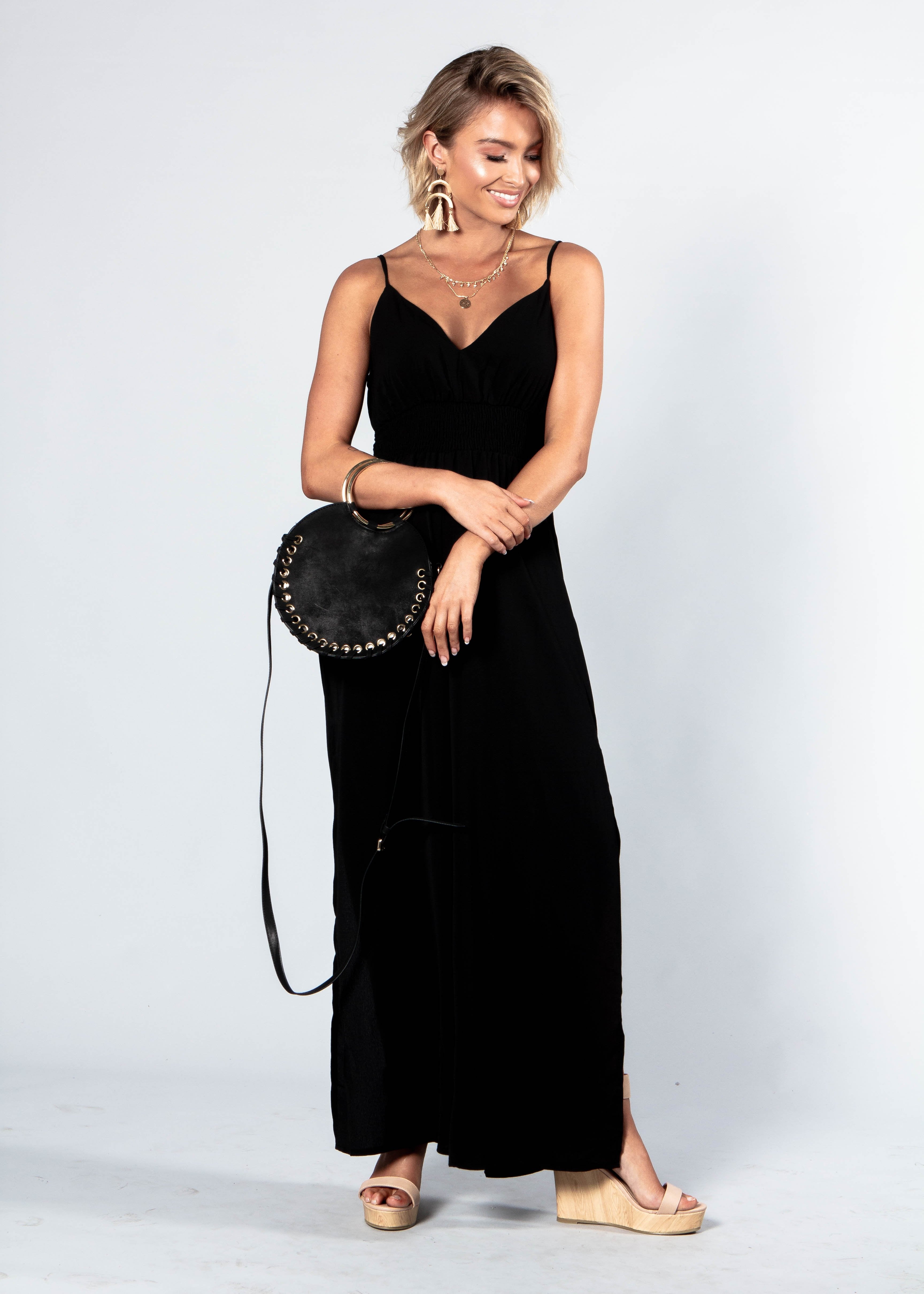 Escaping Fate Pantsuit - Black