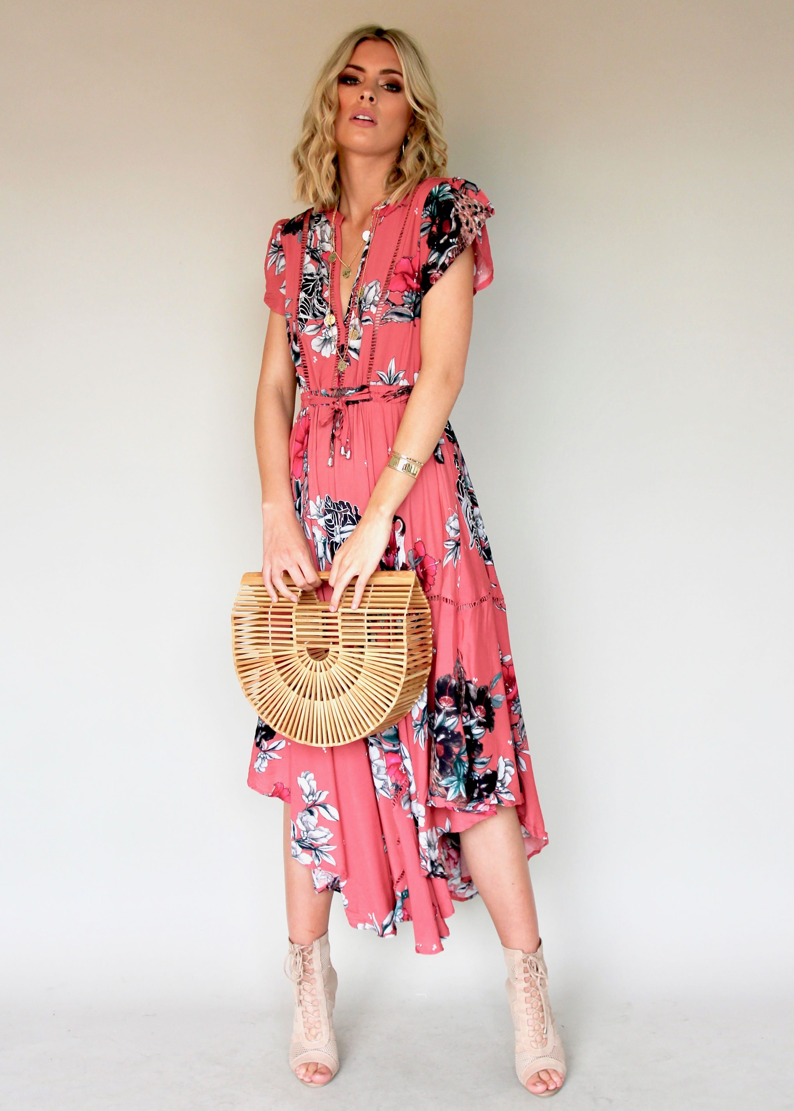 Asher Maxi Dress - Rose Dreams