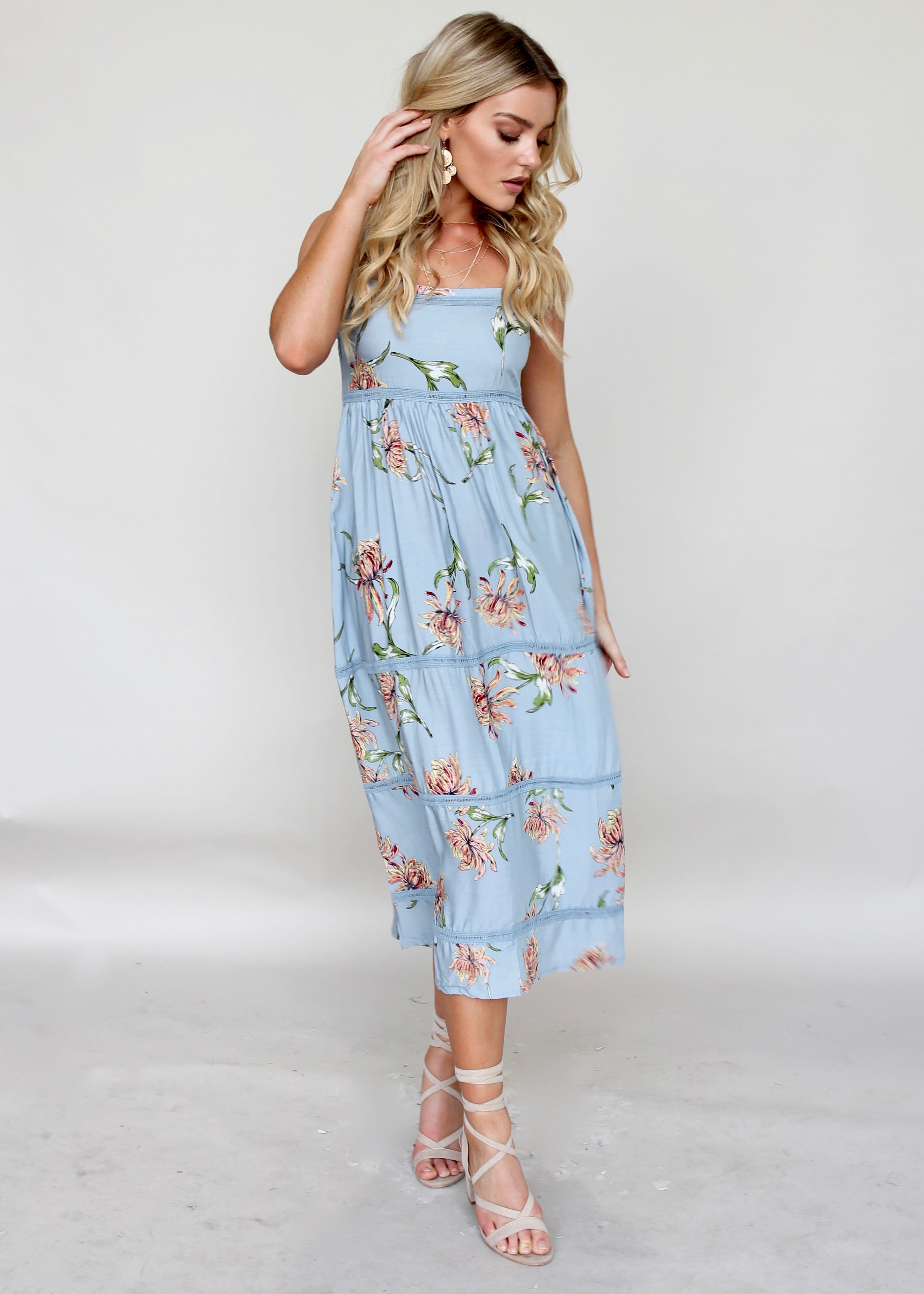 Heidi Swing Midi Dress - Kai