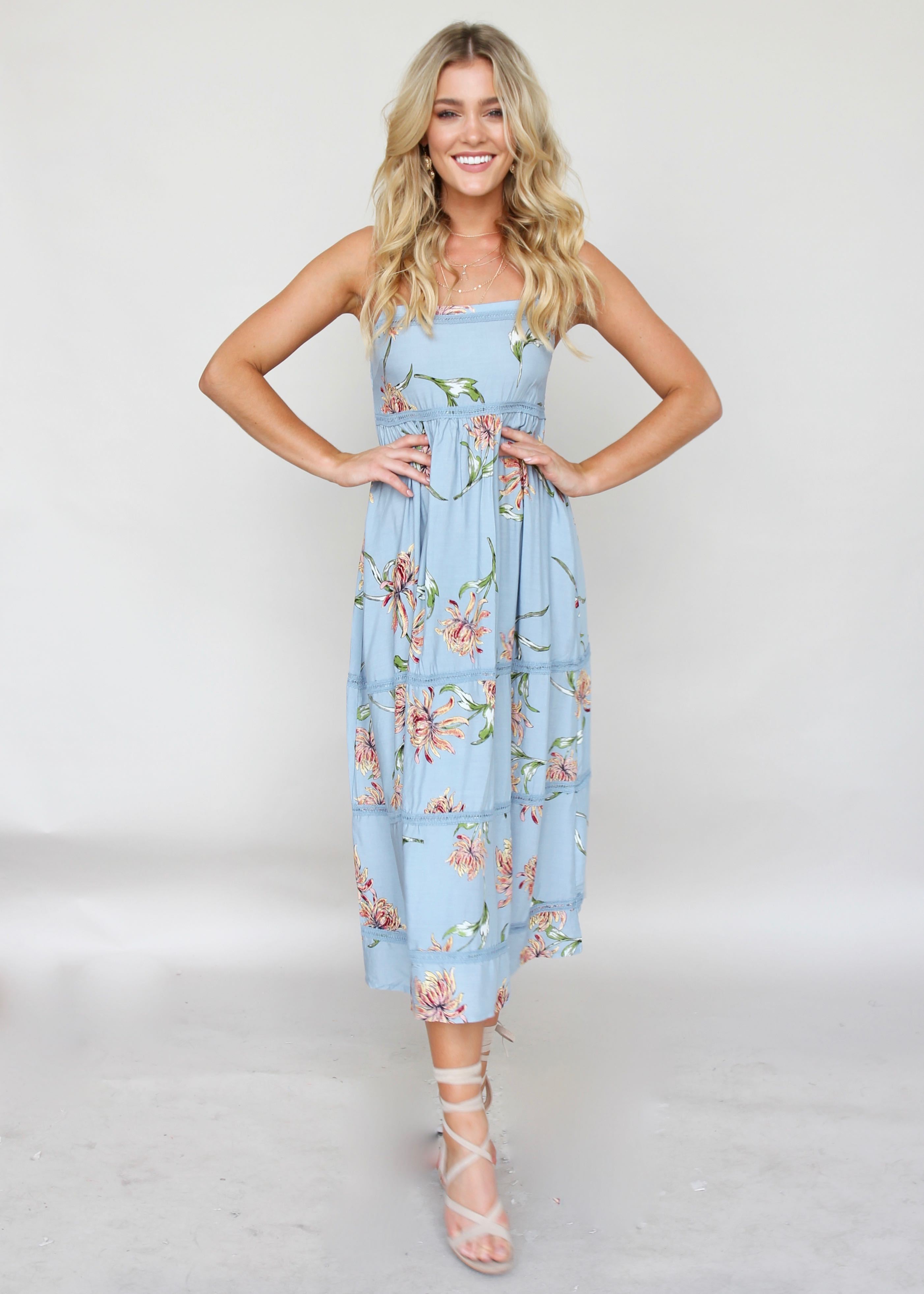 Heidi Swing Midi Dress - Kai