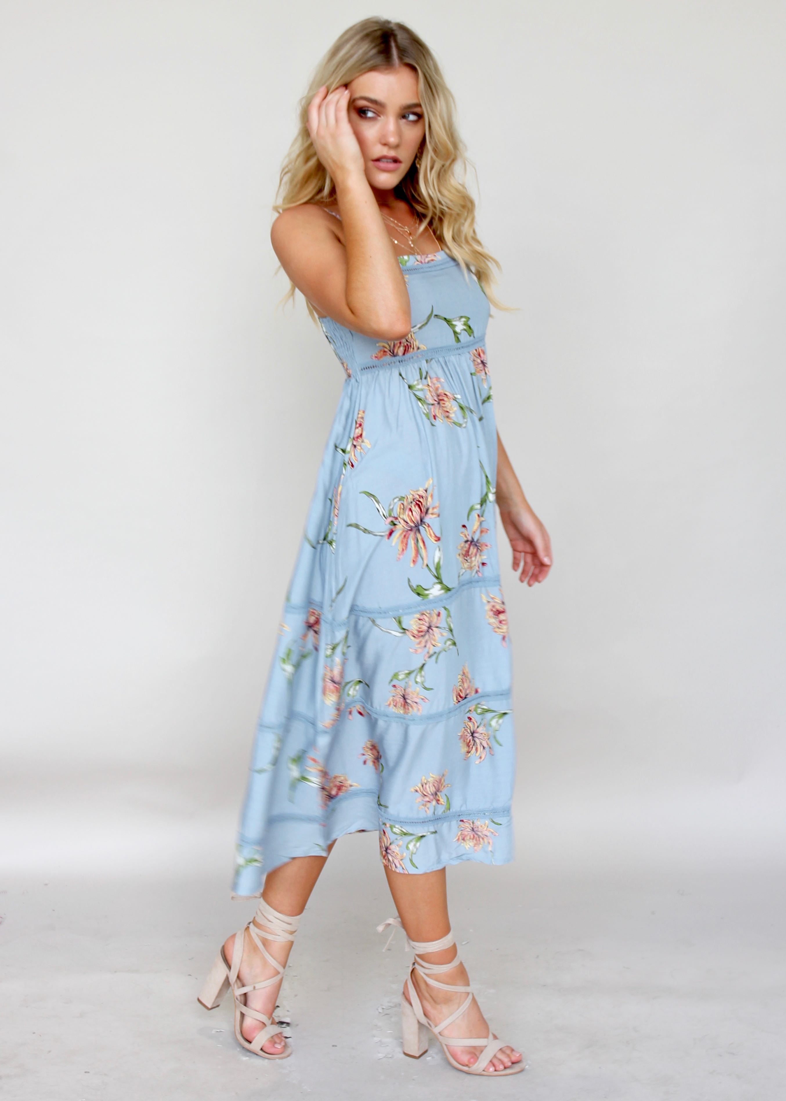 Heidi Swing Midi Dress - Kai