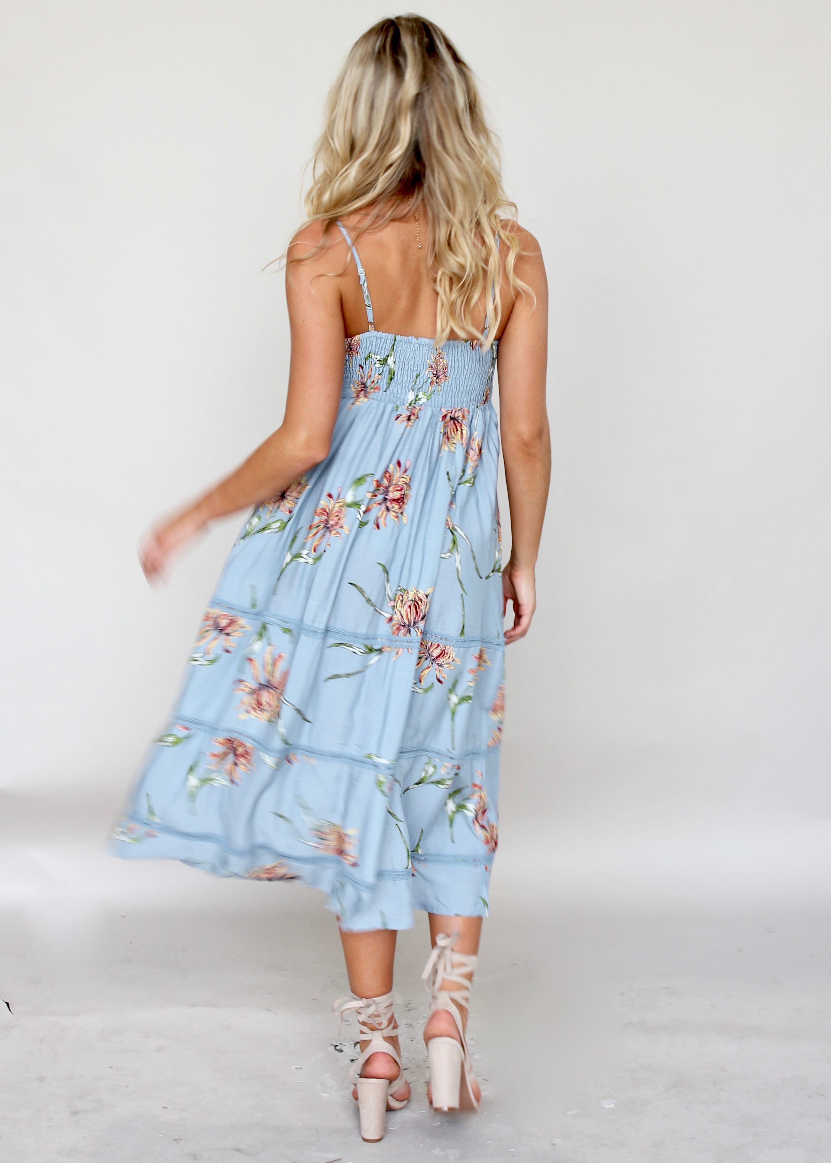 Heidi Swing Midi Dress - Kai