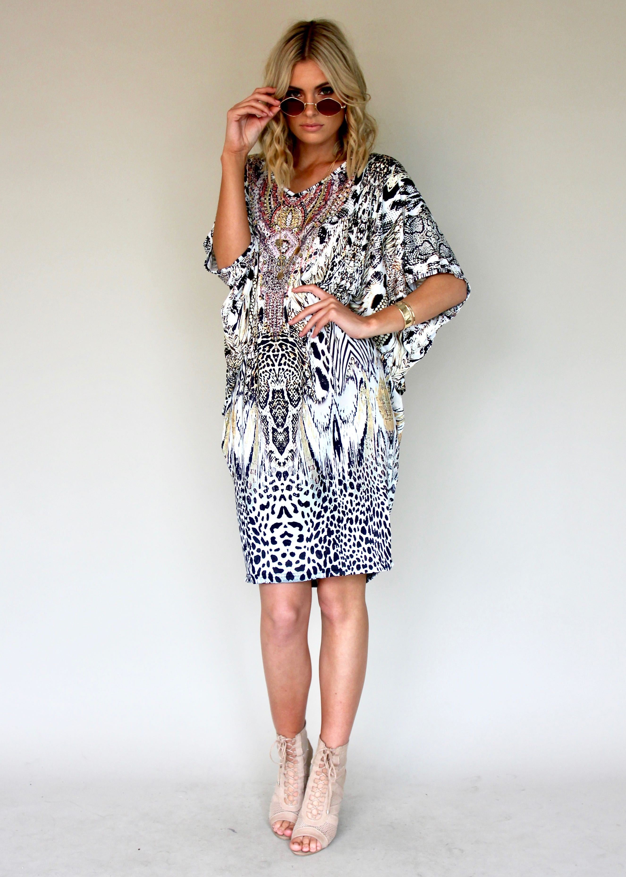 Breath Of Wild Kaftan - Savannah
