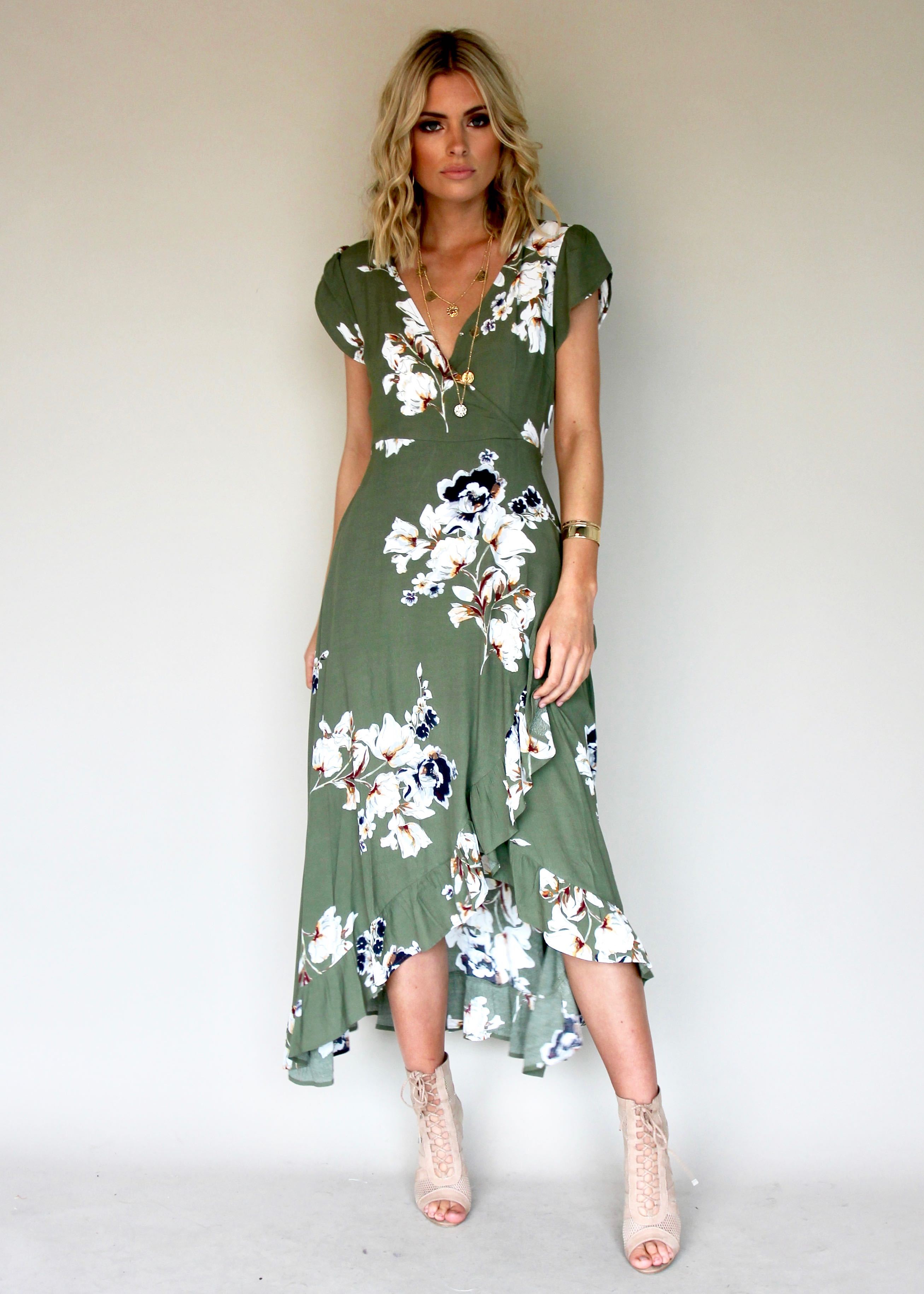 Soul To Soul Dress - Khaki