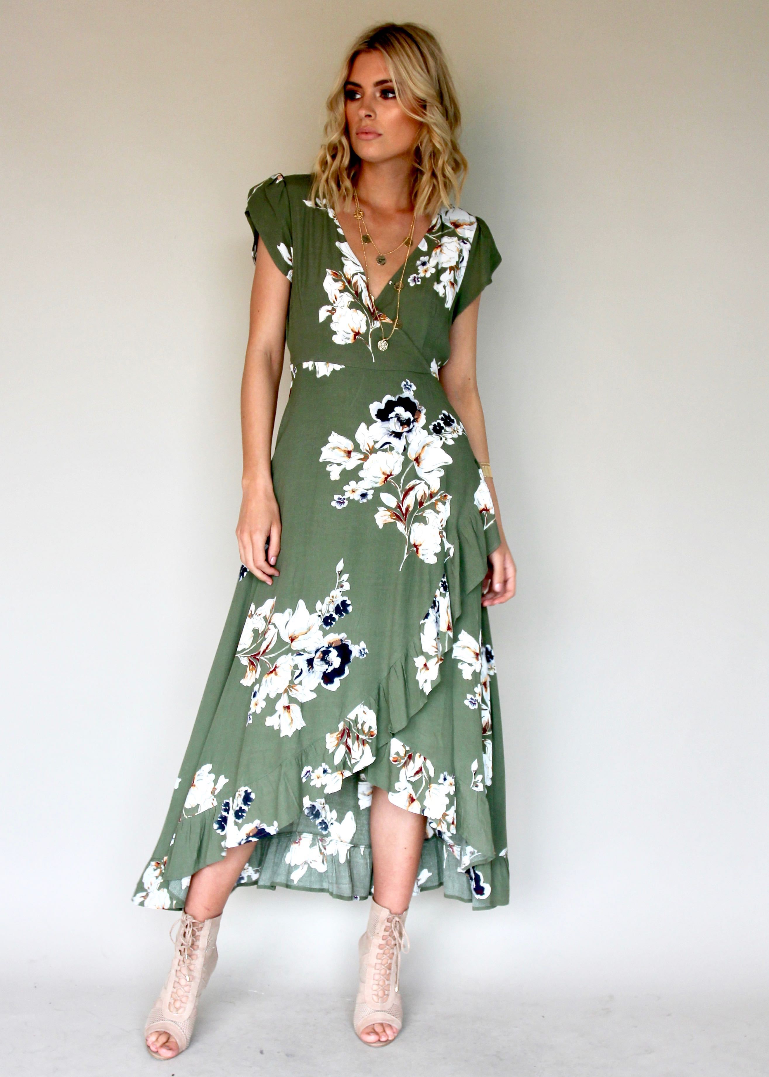 Soul To Soul Dress - Khaki