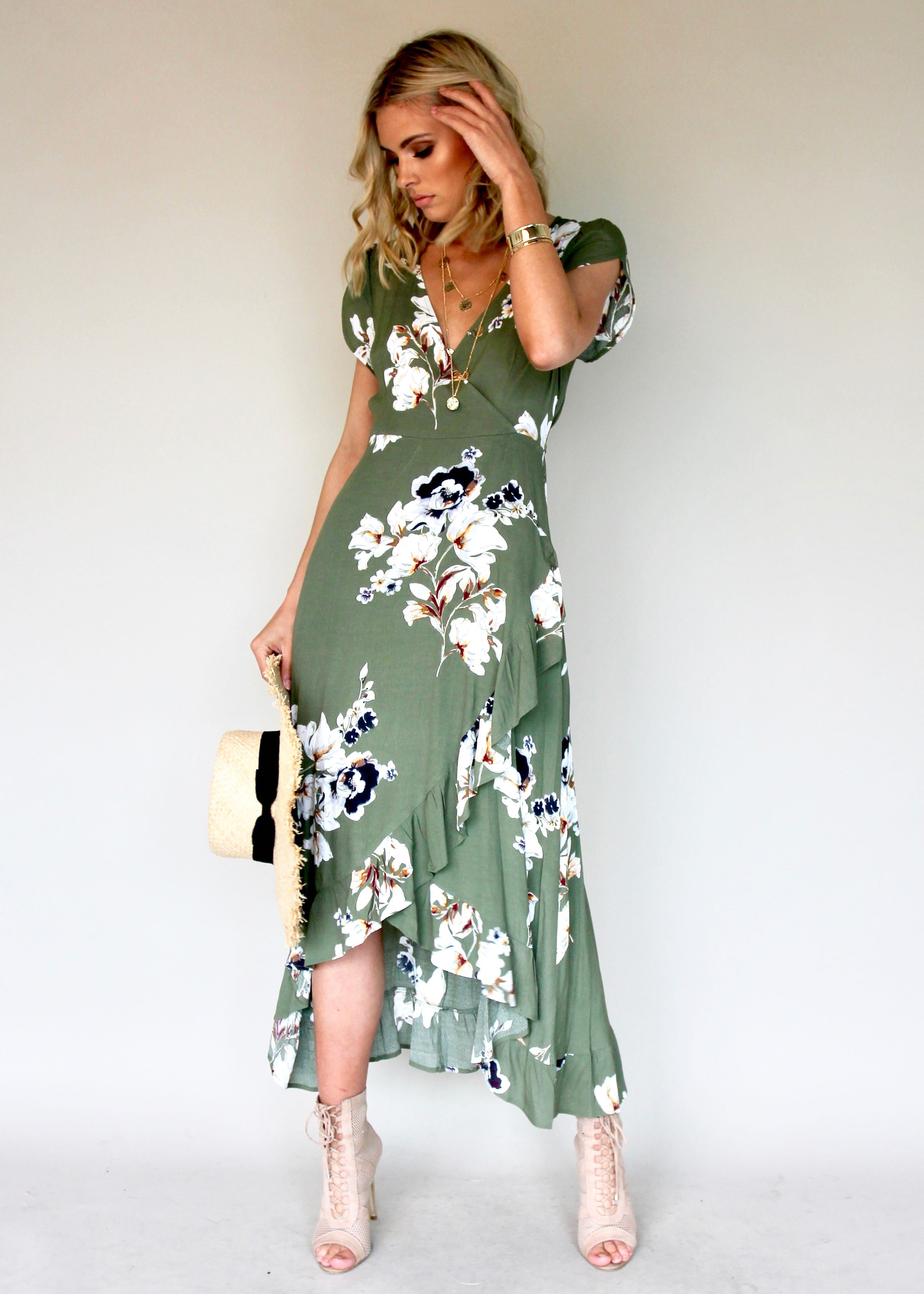 Soul To Soul Dress - Khaki