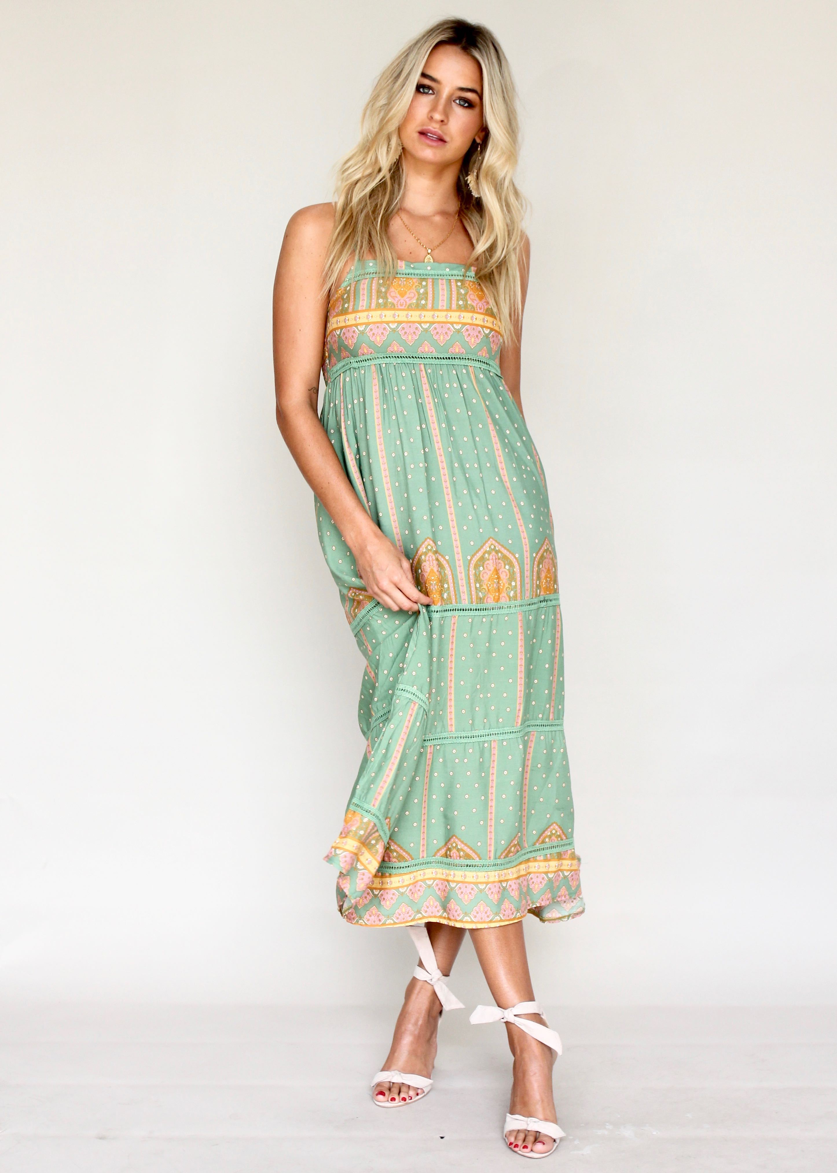Heidi Swing Midi Dress - Frida