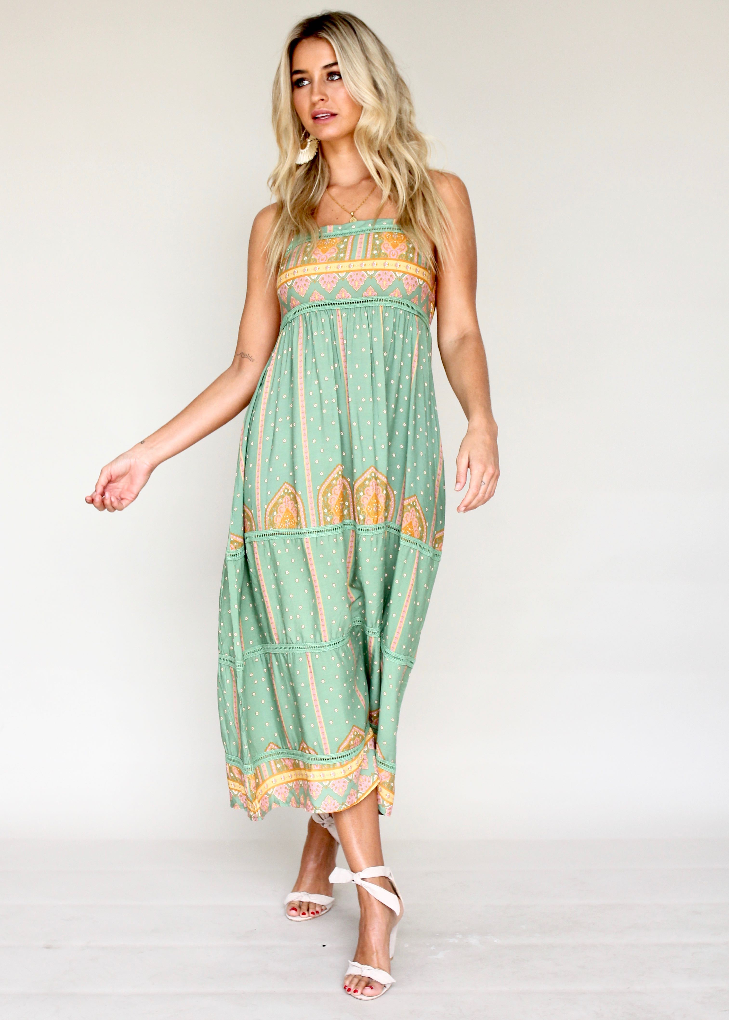 Heidi Swing Midi Dress - Frida