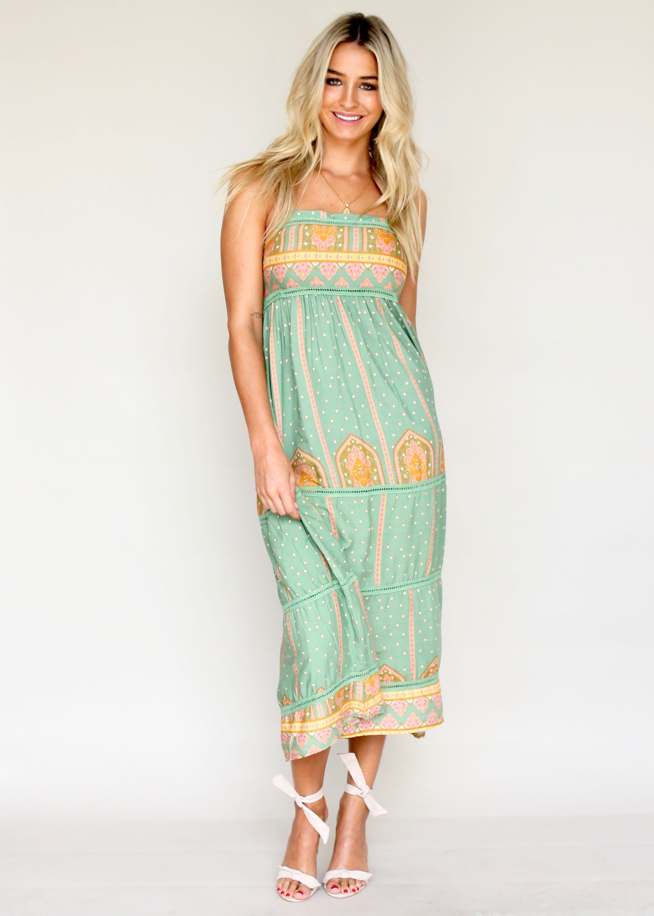 Heidi Swing Midi Dress - Frida