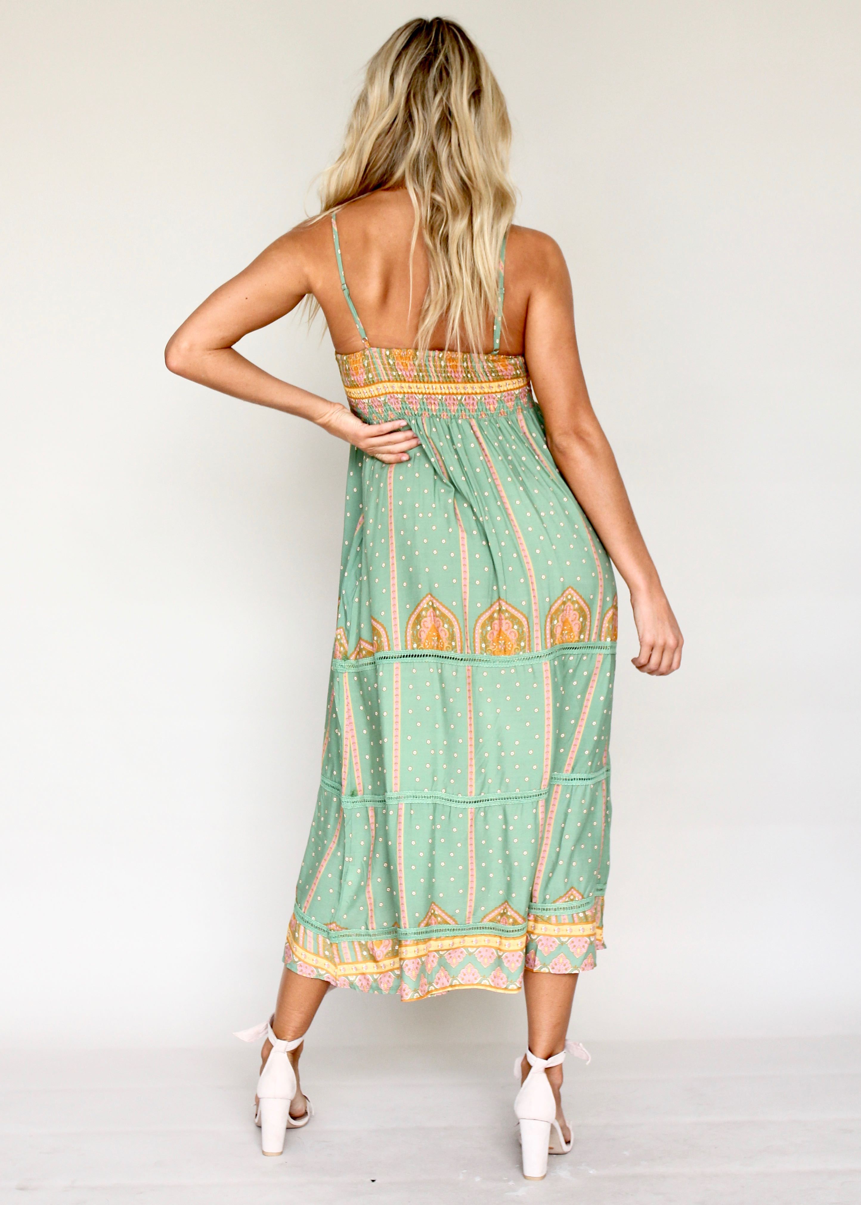 Heidi Swing Midi Dress - Frida