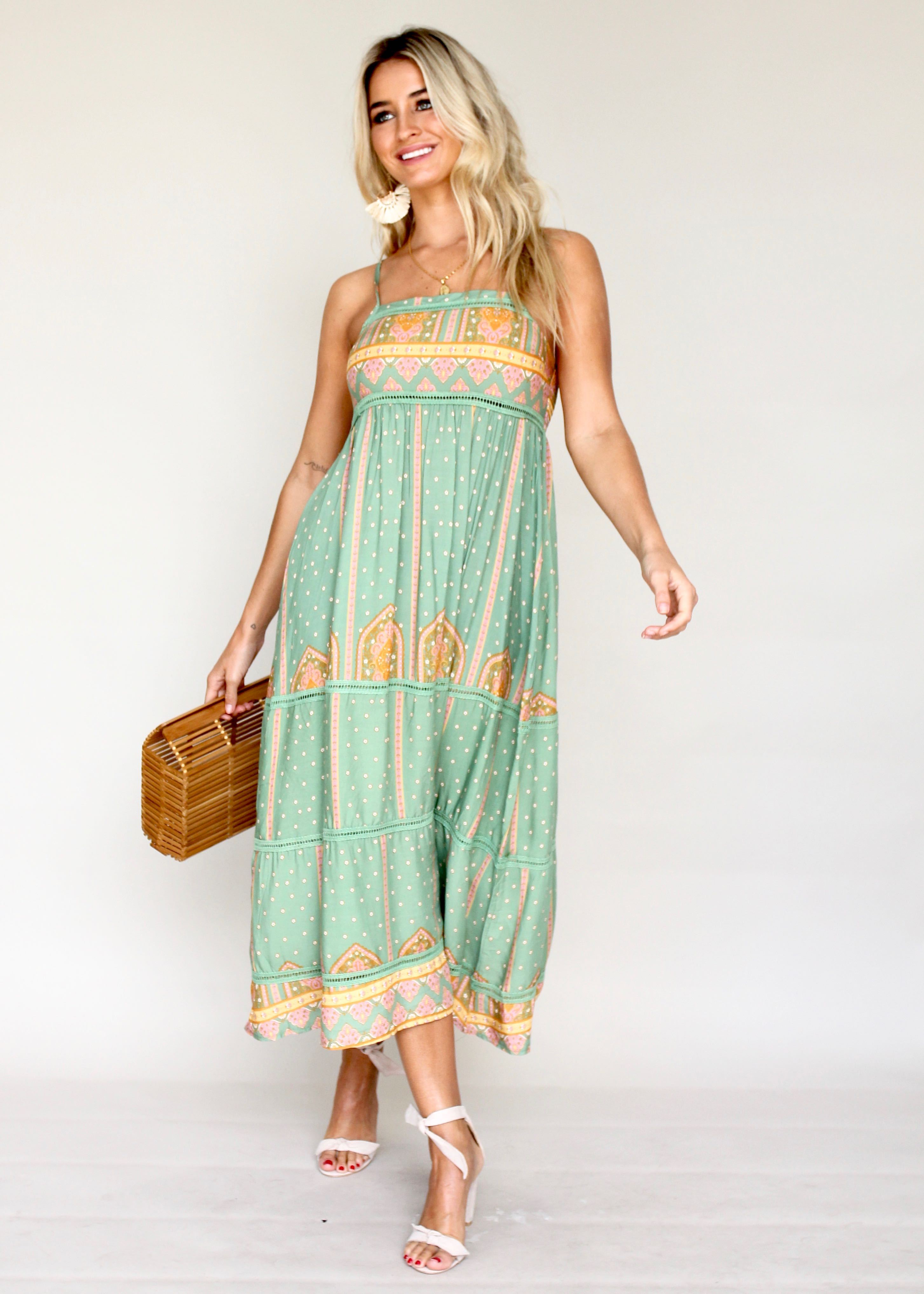 Heidi Swing Midi Dress - Frida
