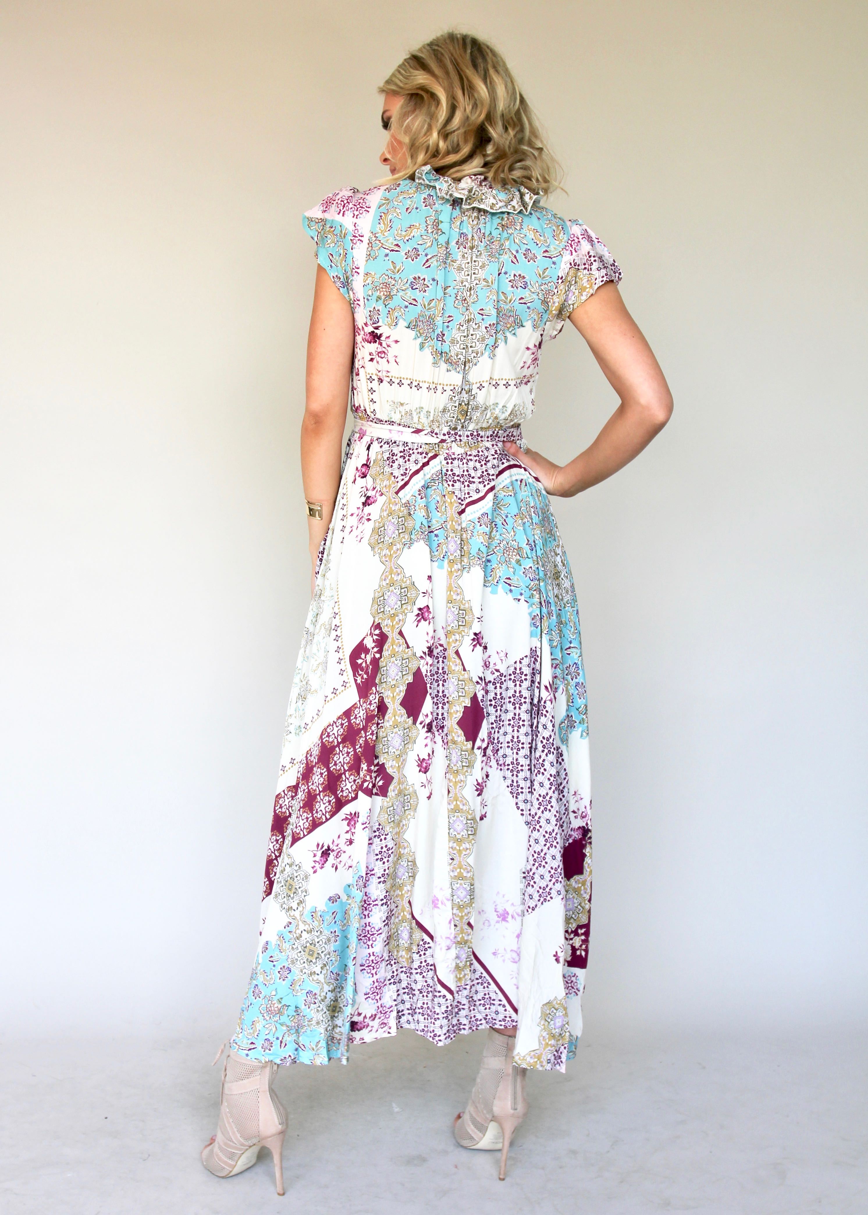 Hazel Maxi Dress - Tealily
