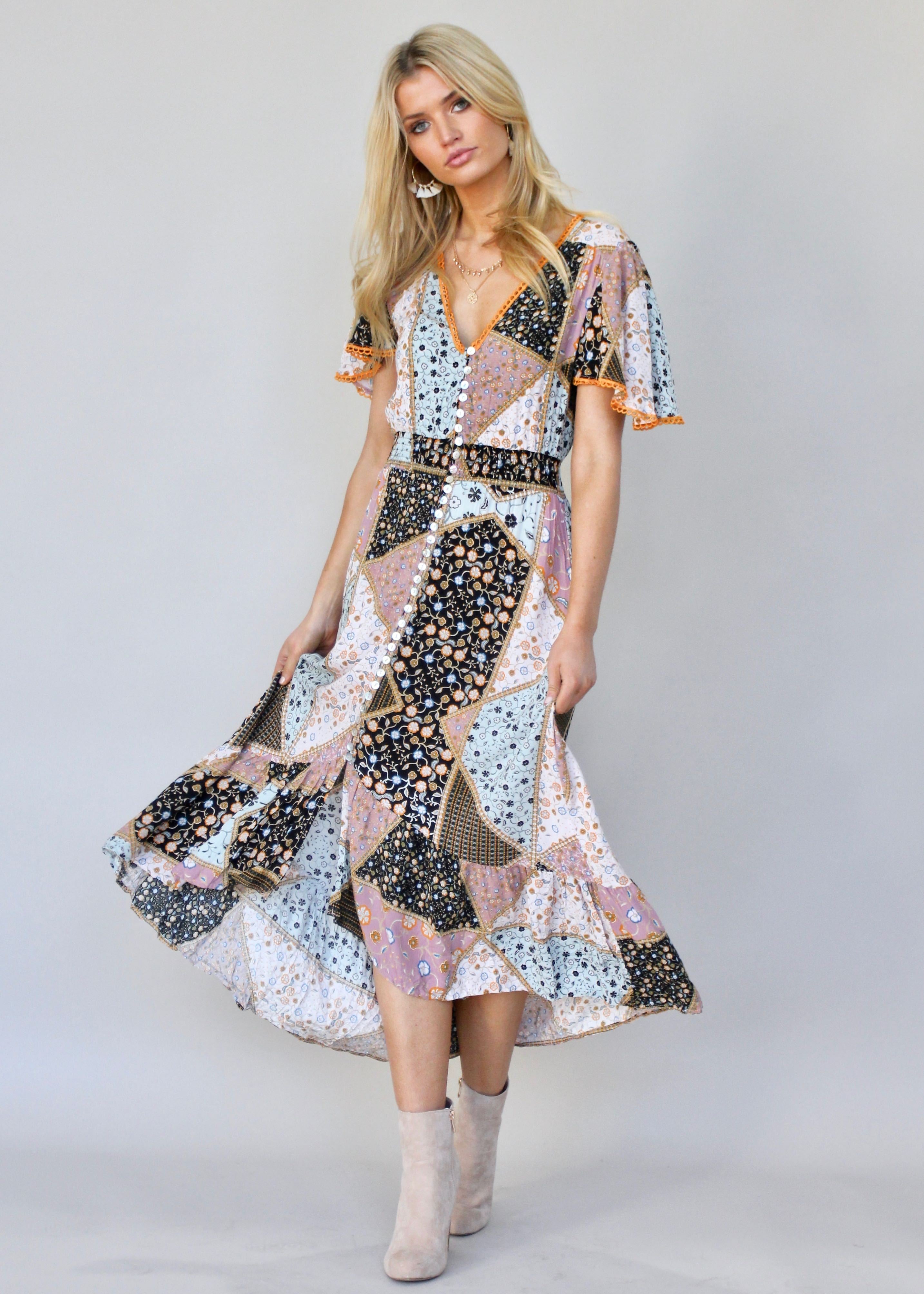 Leaving California Midi Dress - Marlowe