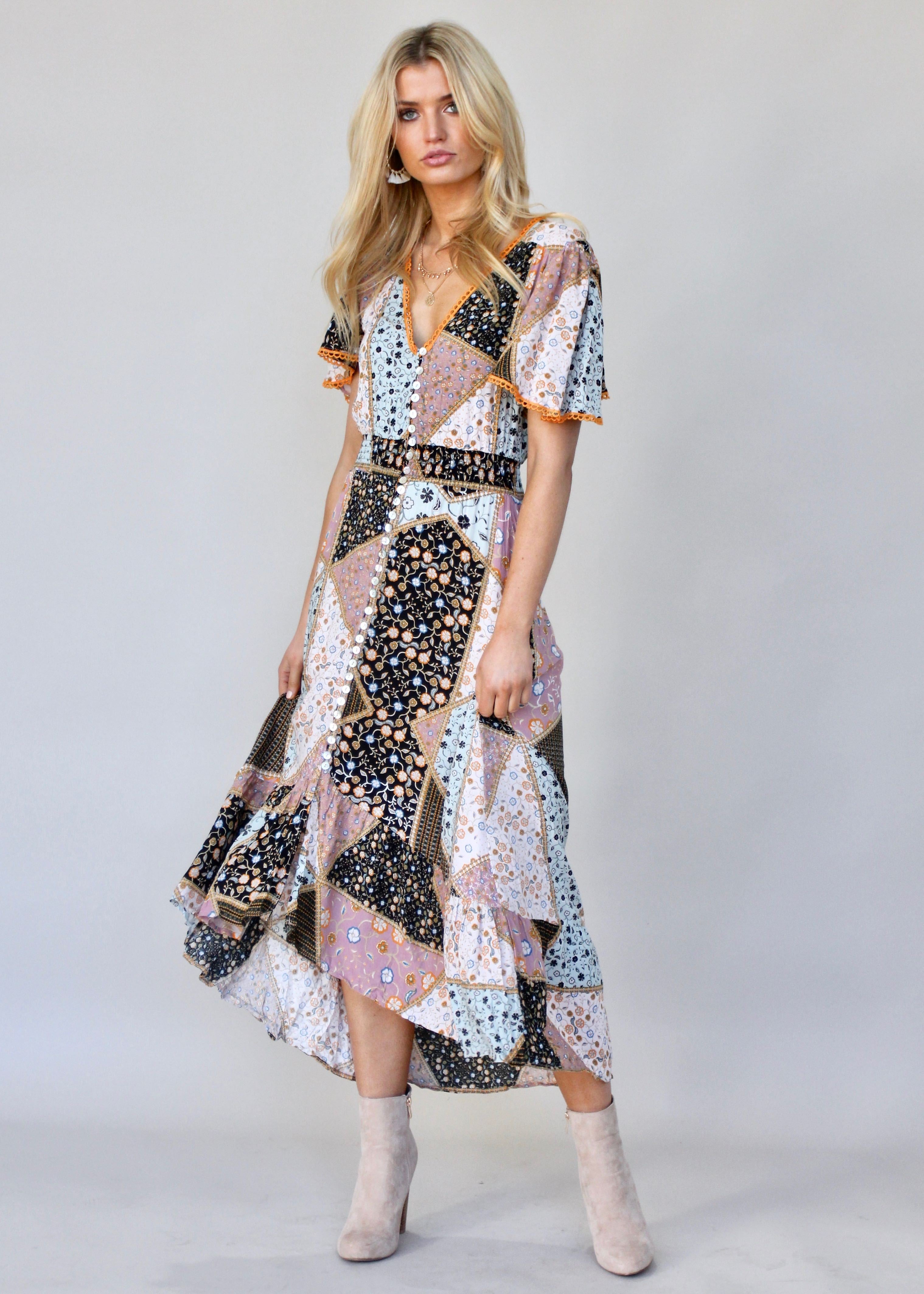 Leaving California Midi Dress - Marlowe