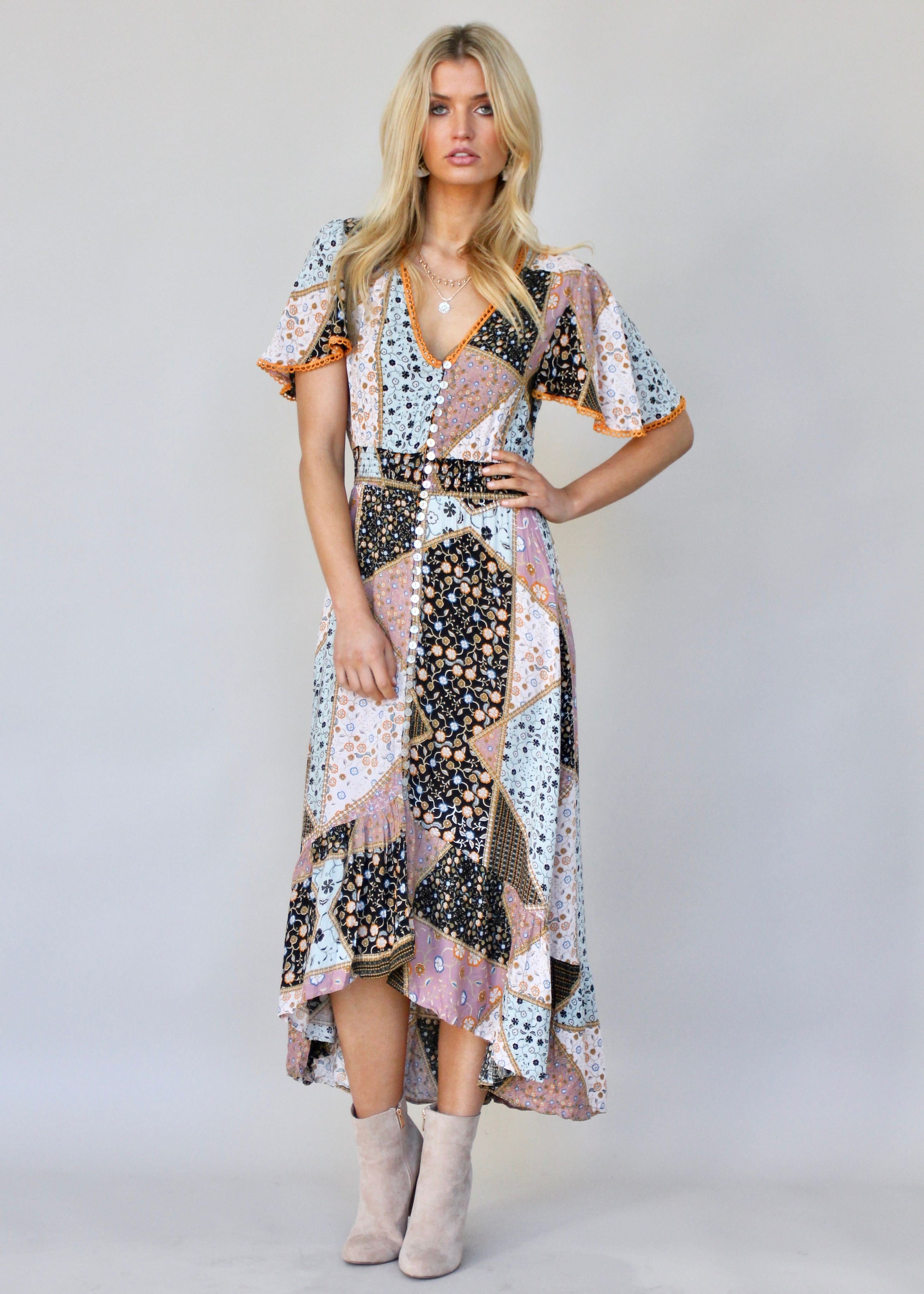 Leaving California Midi Dress - Marlowe