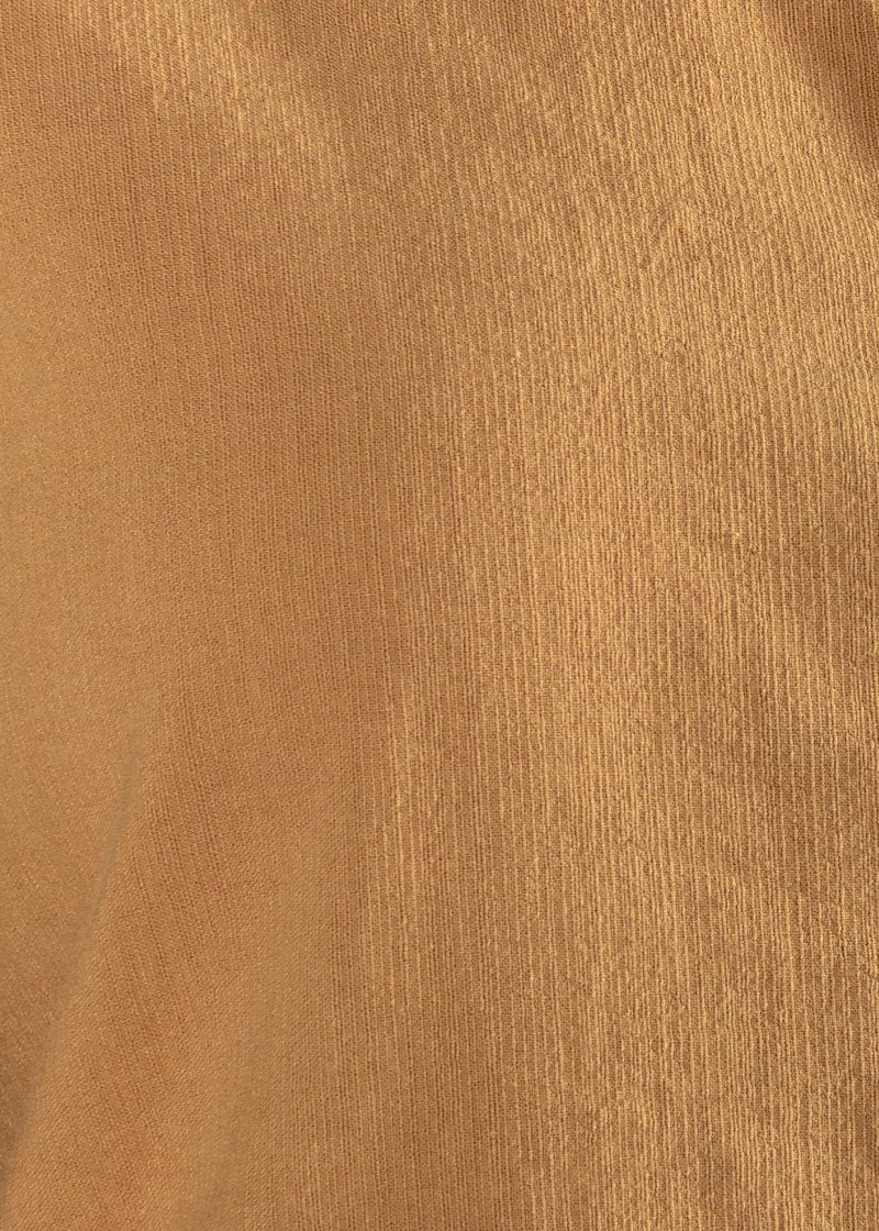 Bounce Back Frayed Dress - Ochre