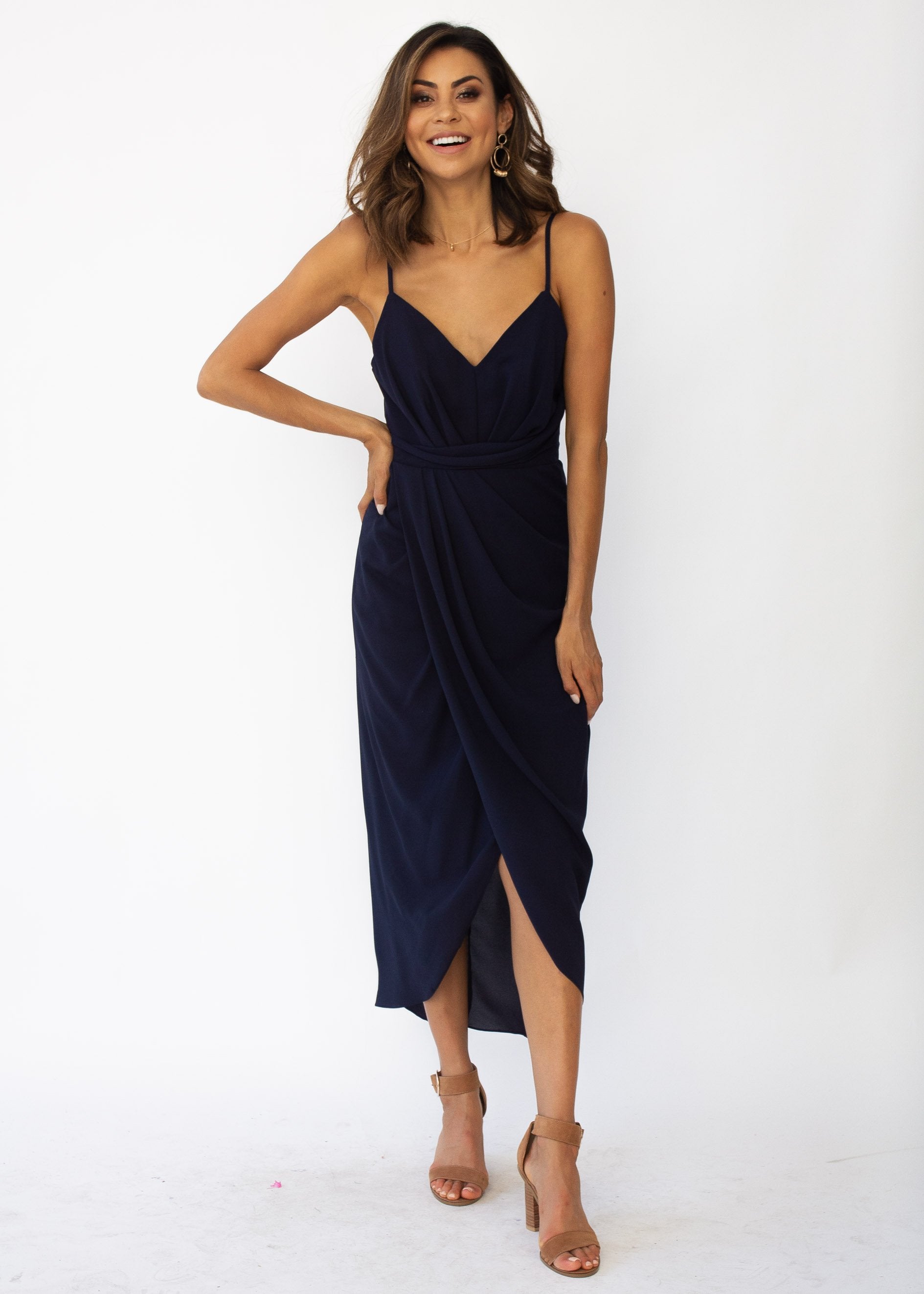 Serena Maxi Dress - Navy