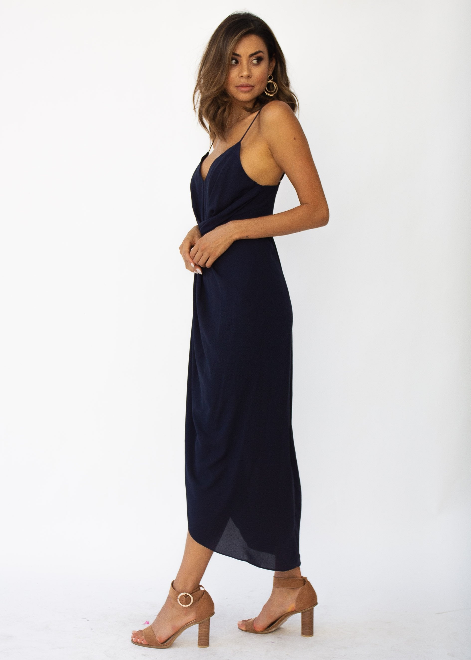 Serena Maxi Dress - Navy