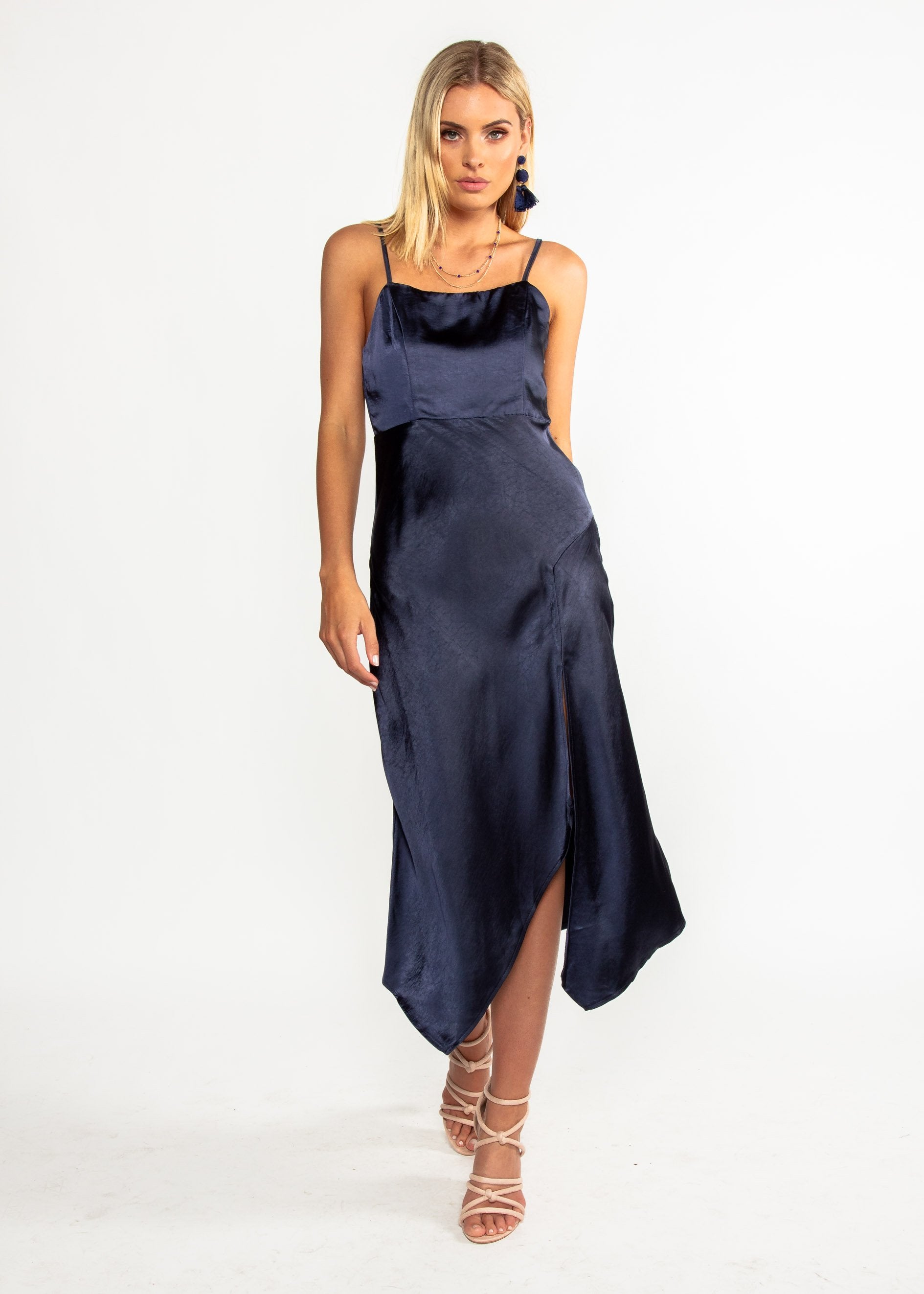 Firestarter Midi Dress - Navy
