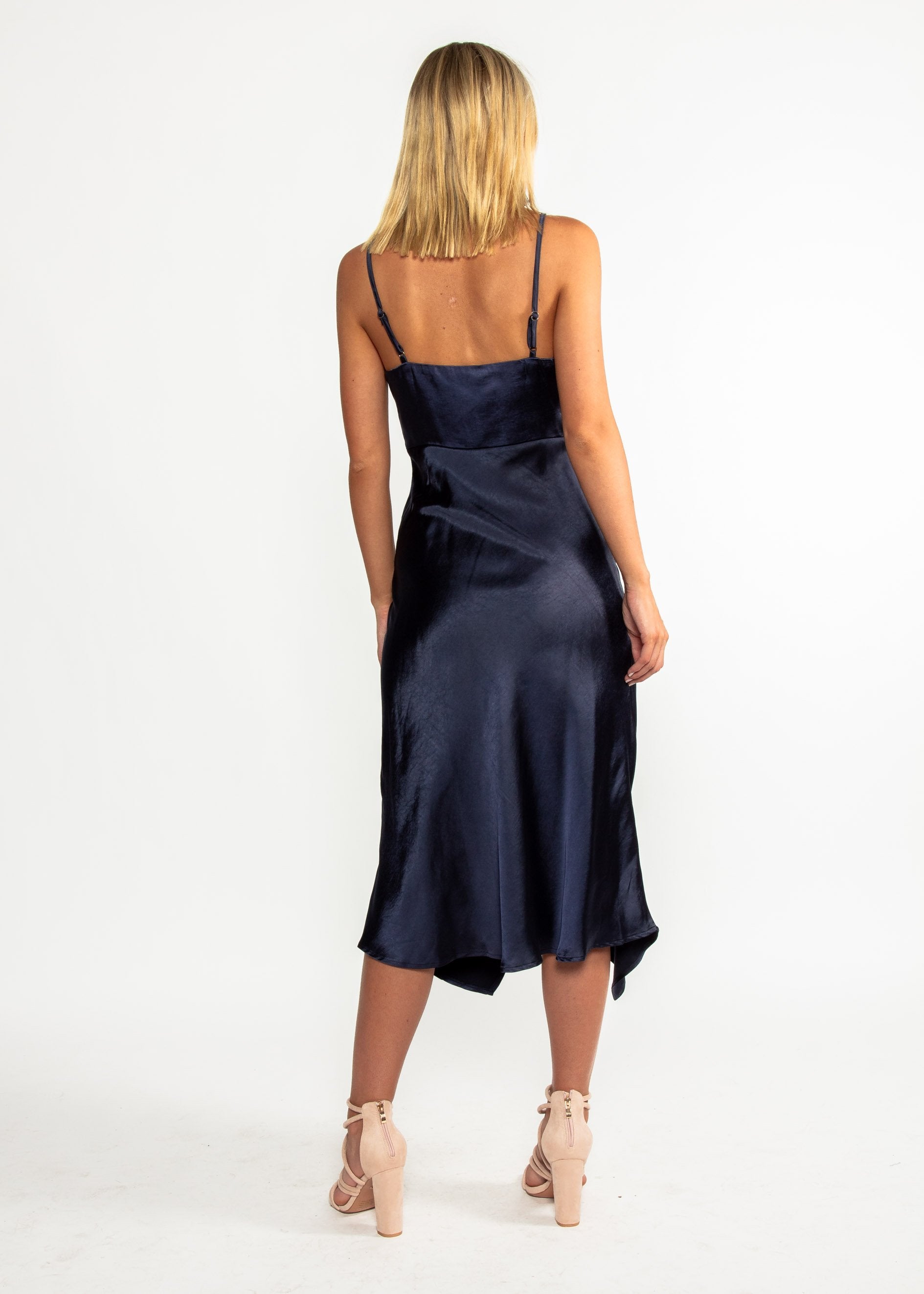 Firestarter Midi Dress - Navy