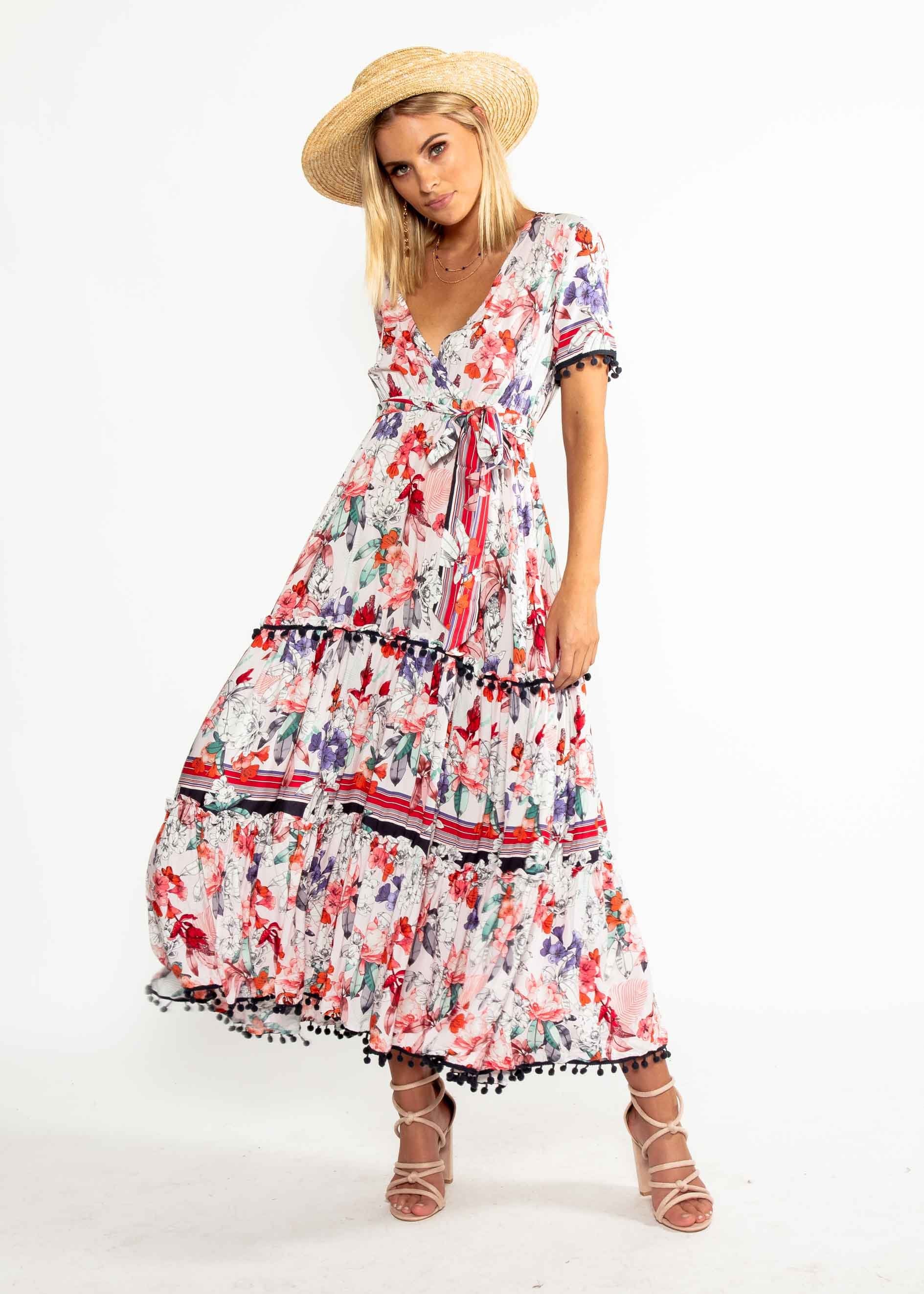 Bamboo Maxi Dress - Malone