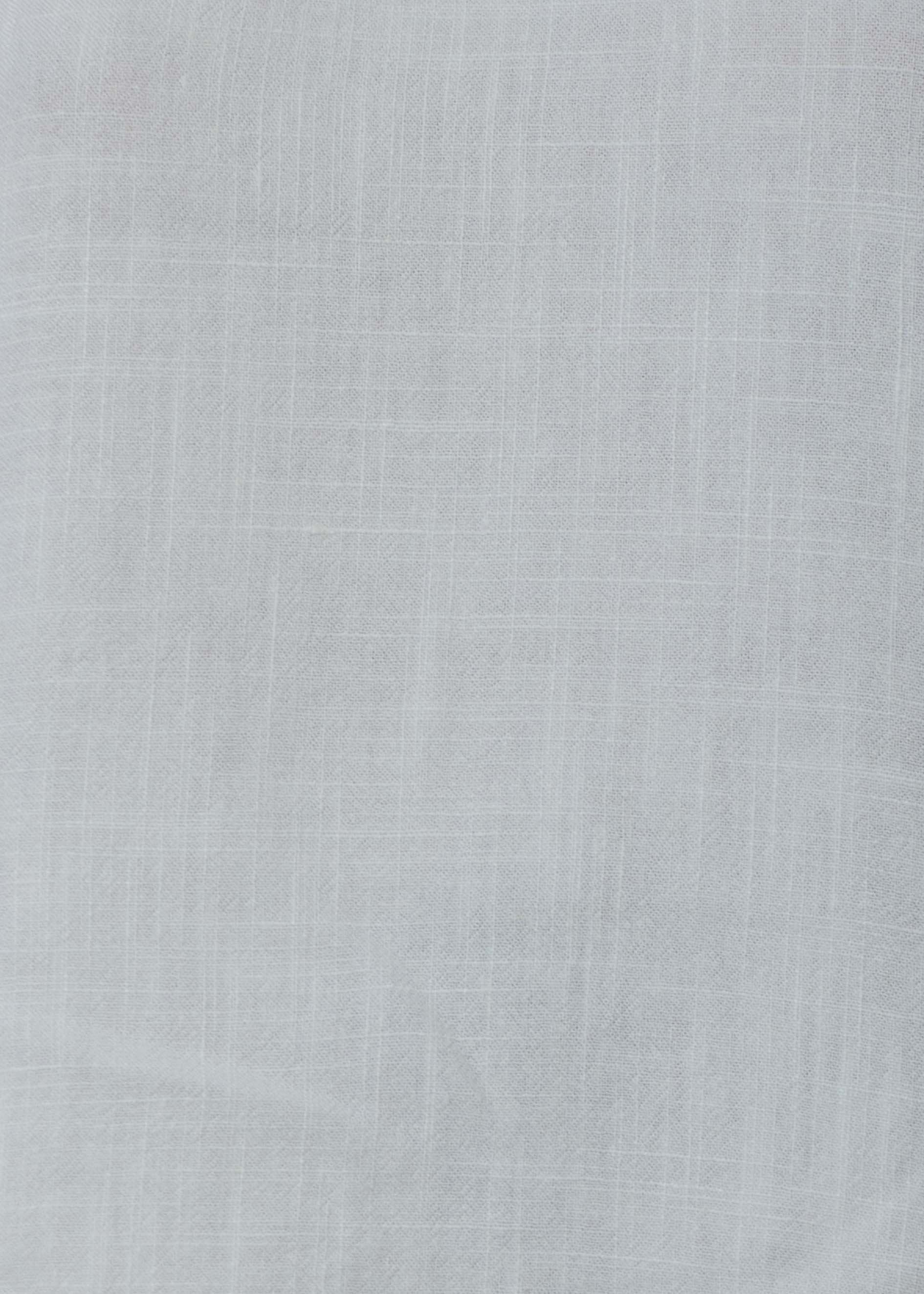 Simple Touch Linen Blouse - White