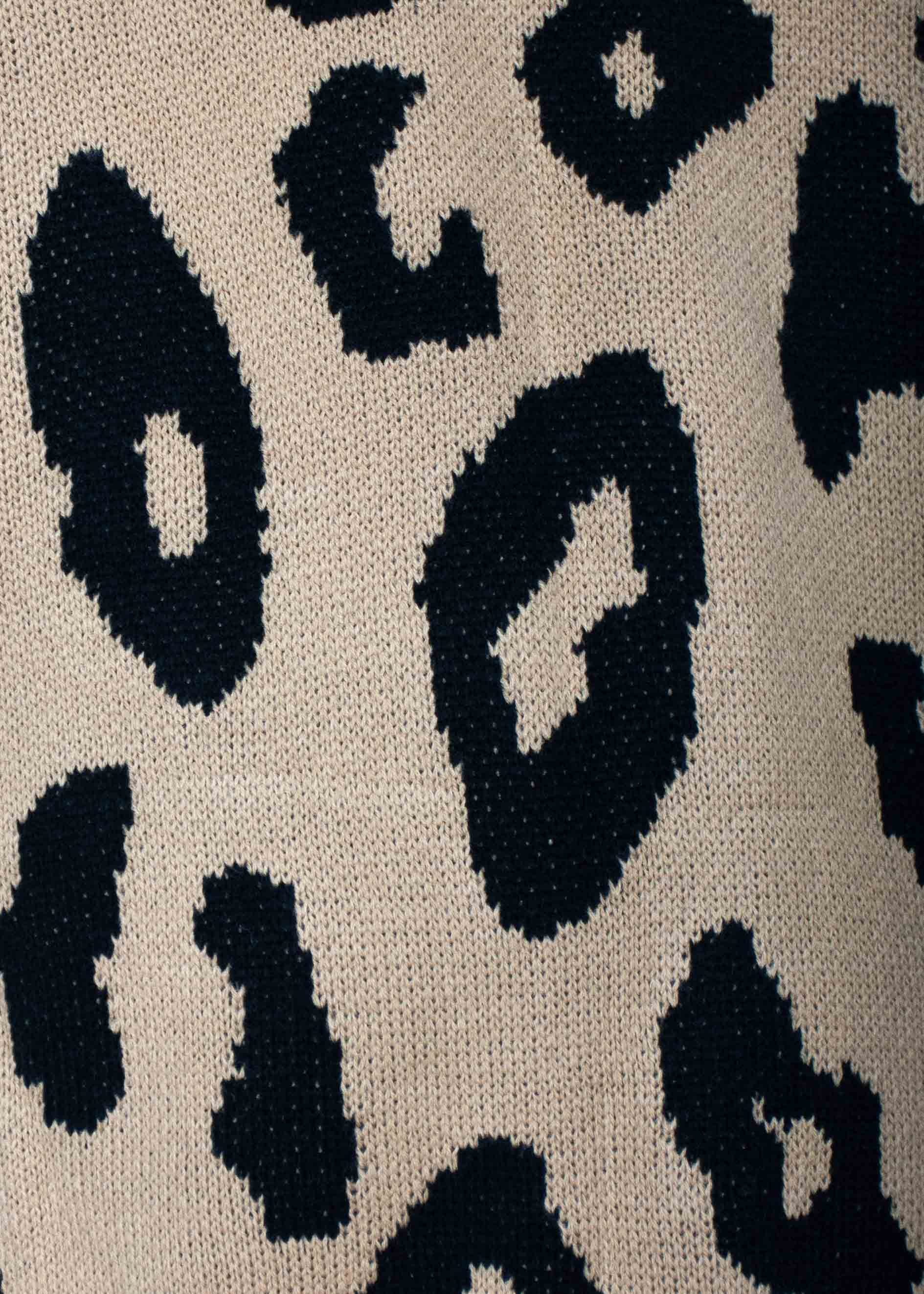 Only A Moment Cardi - Mocha Leopard