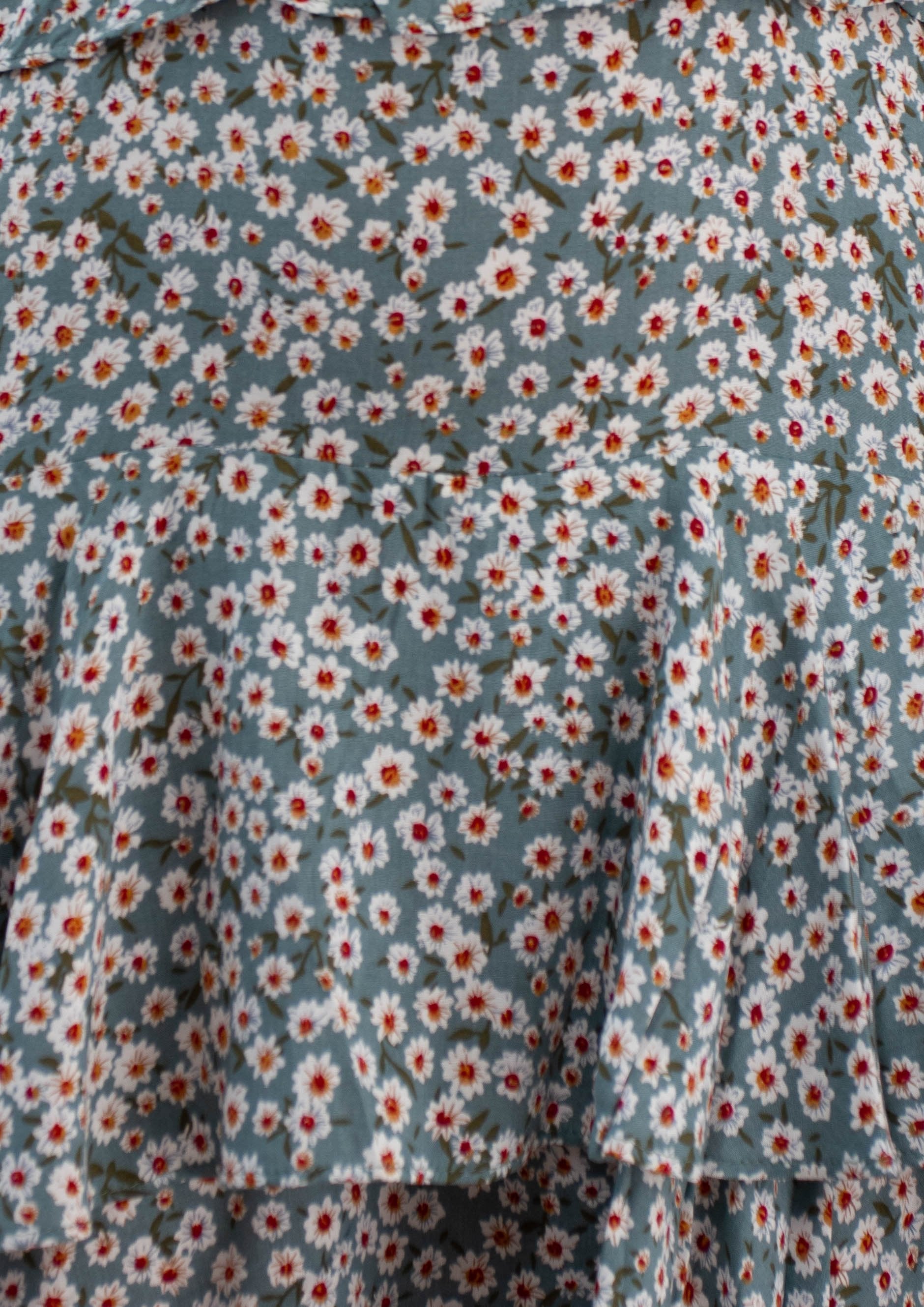 Violet Swing Dress - Sage Floral