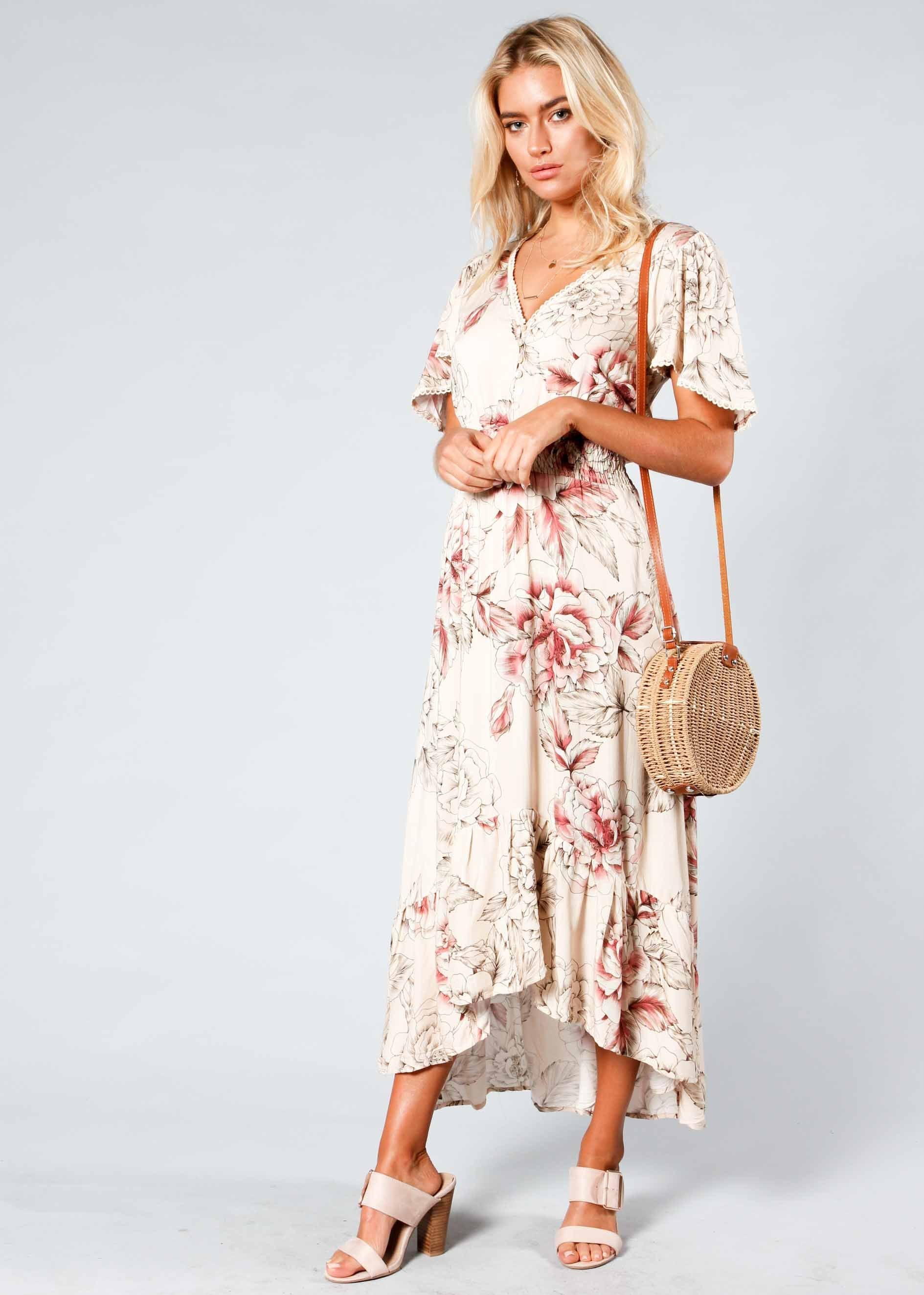 California Valley Midi Dress - Florence
