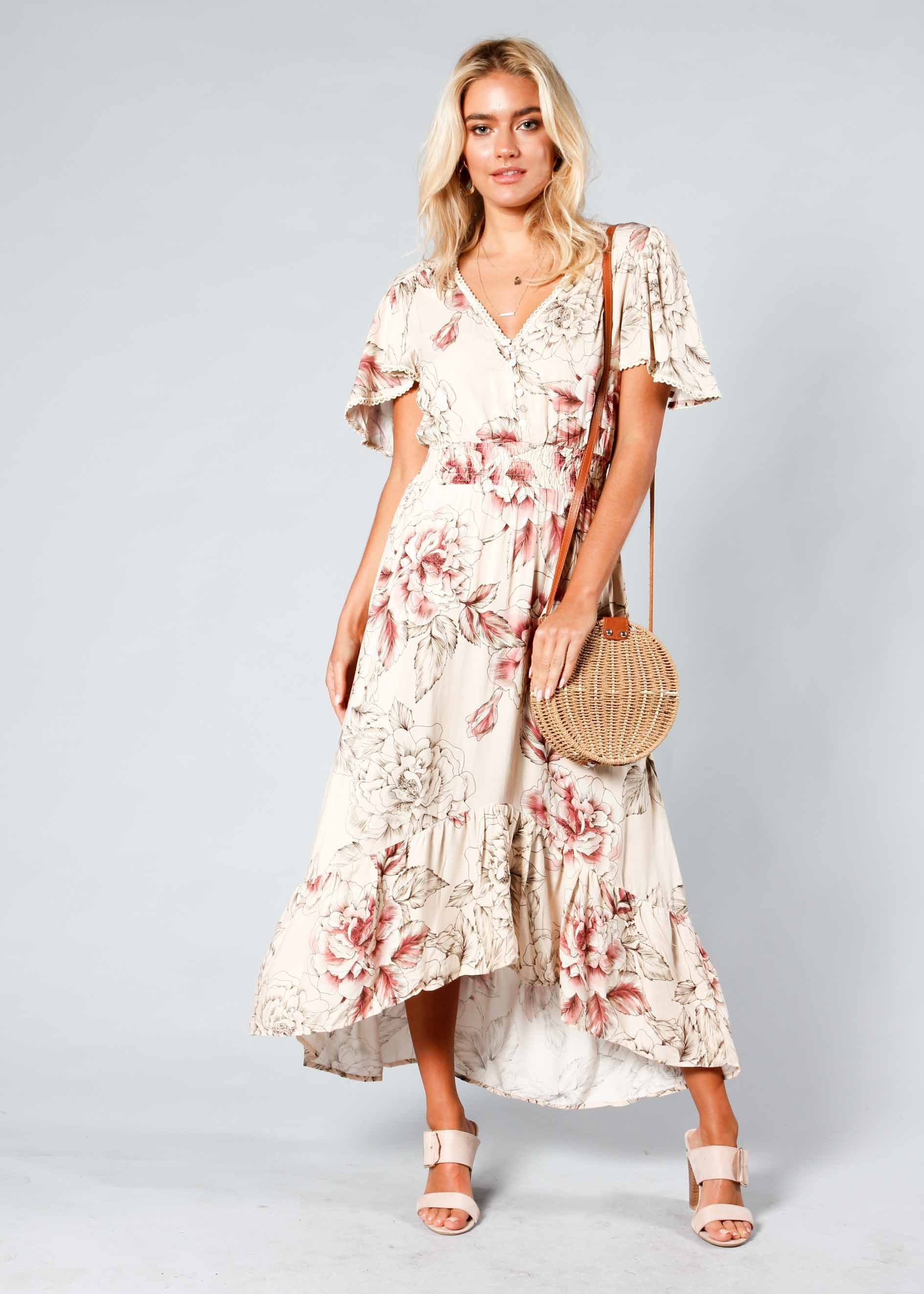 California Valley Midi Dress - Florence